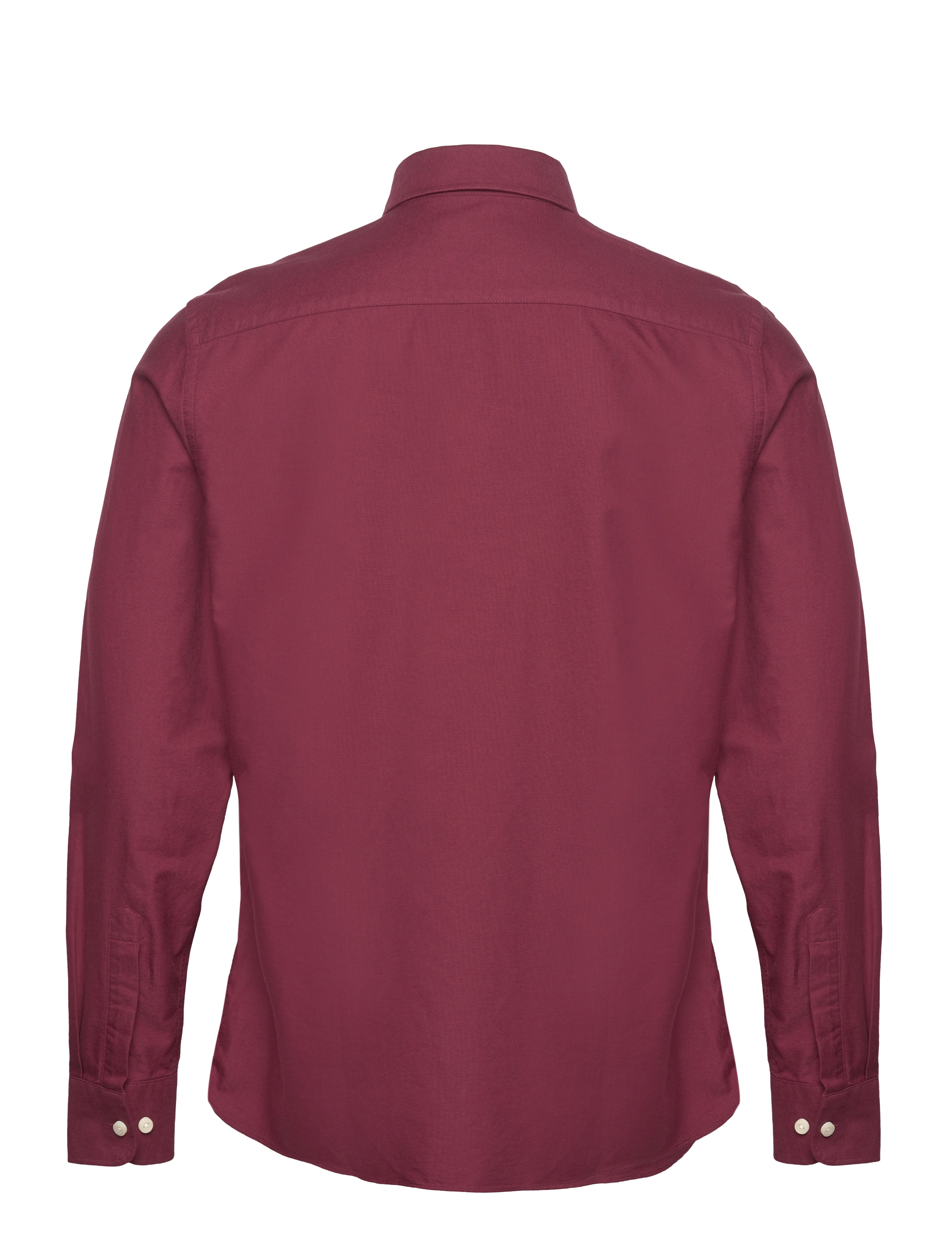 Morris - Douglas Shirt-Slim Fit - oxford-skjorter - wine red - 1