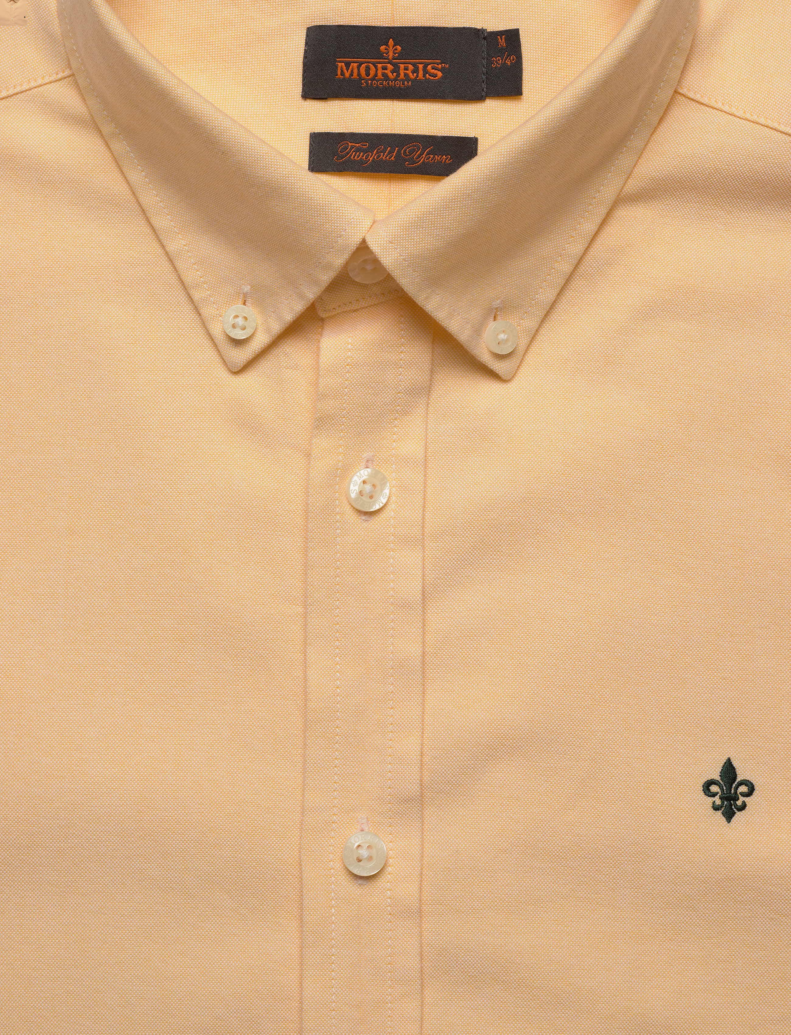 Morris - Douglas Shirt-Slim Fit - oxford skjorter - yellow - 2