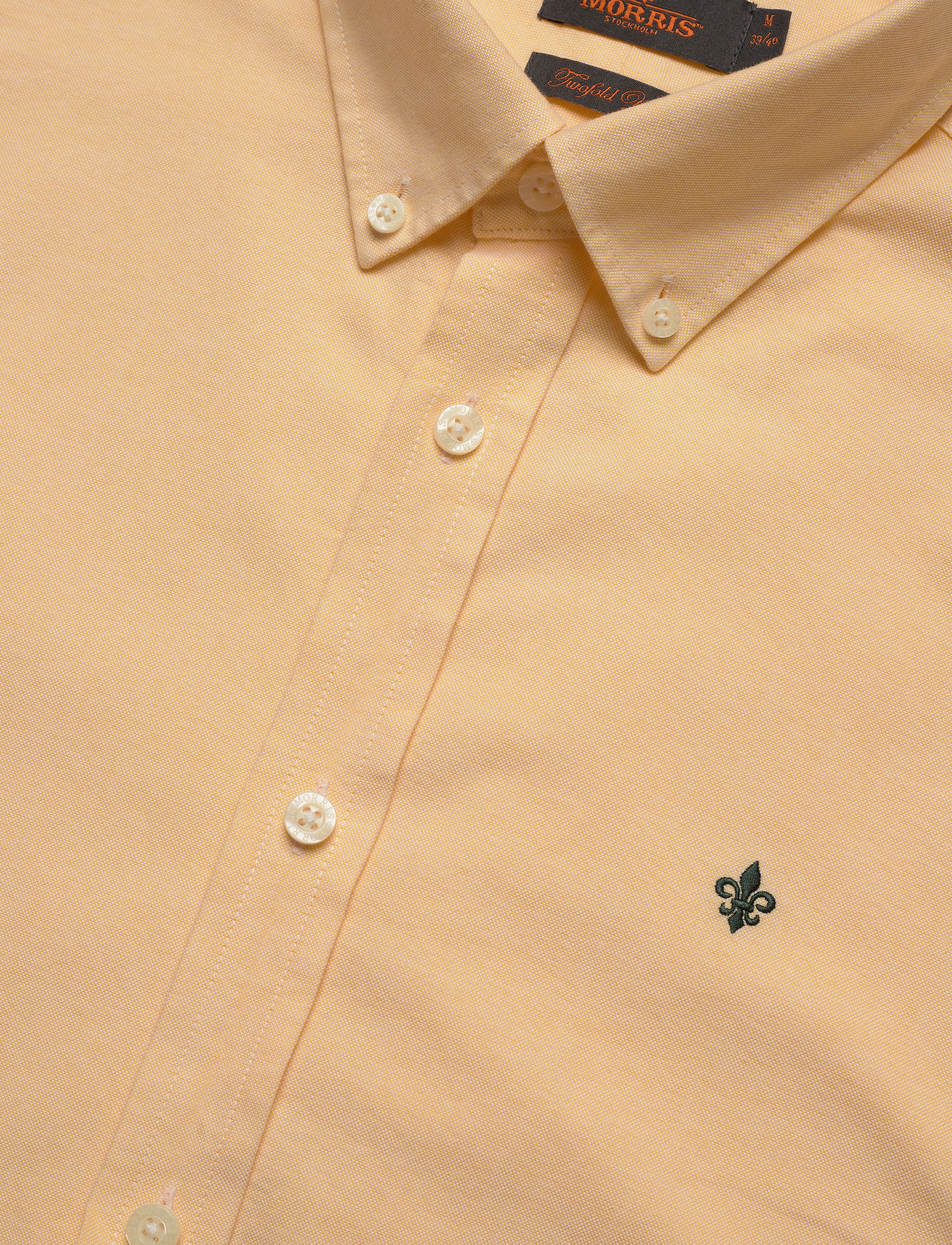Morris - Douglas Shirt-Slim Fit - oxford skjorter - yellow - 3