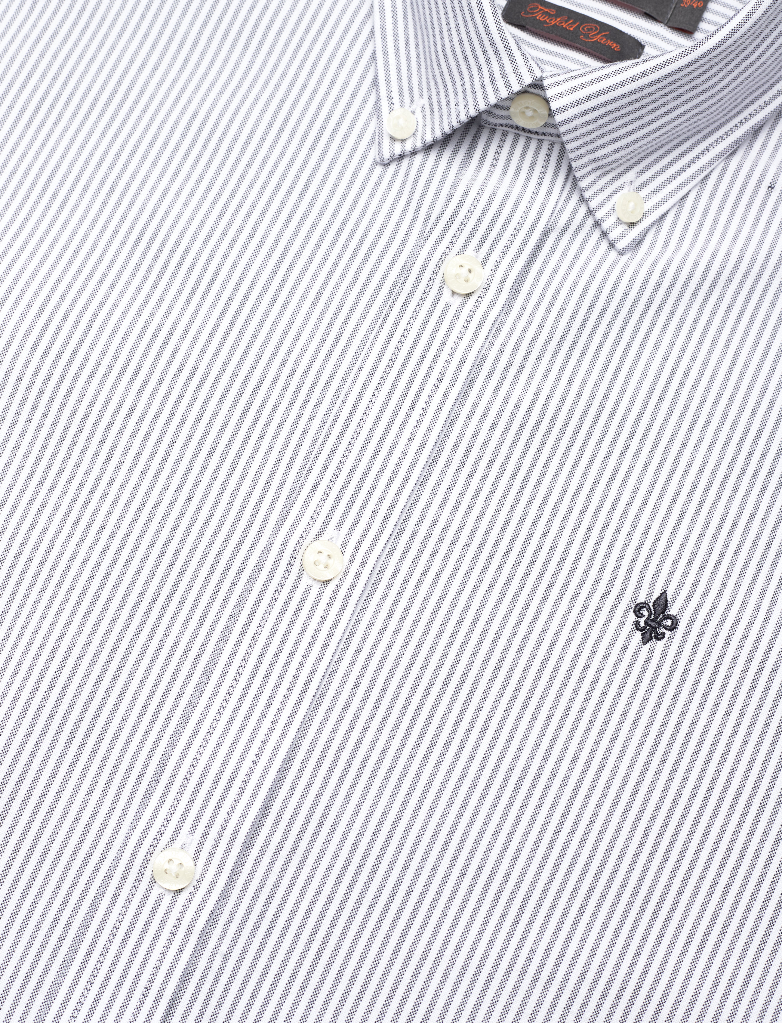 Morris - Douglas Stripe Shirt-Slim Fit - mænd - blue - 3