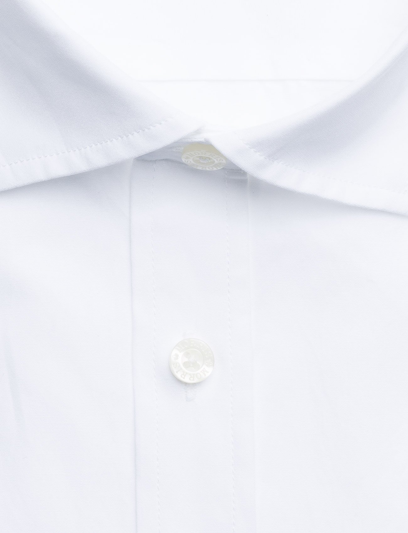 Morris - Spread Collar Shirt - white - 2