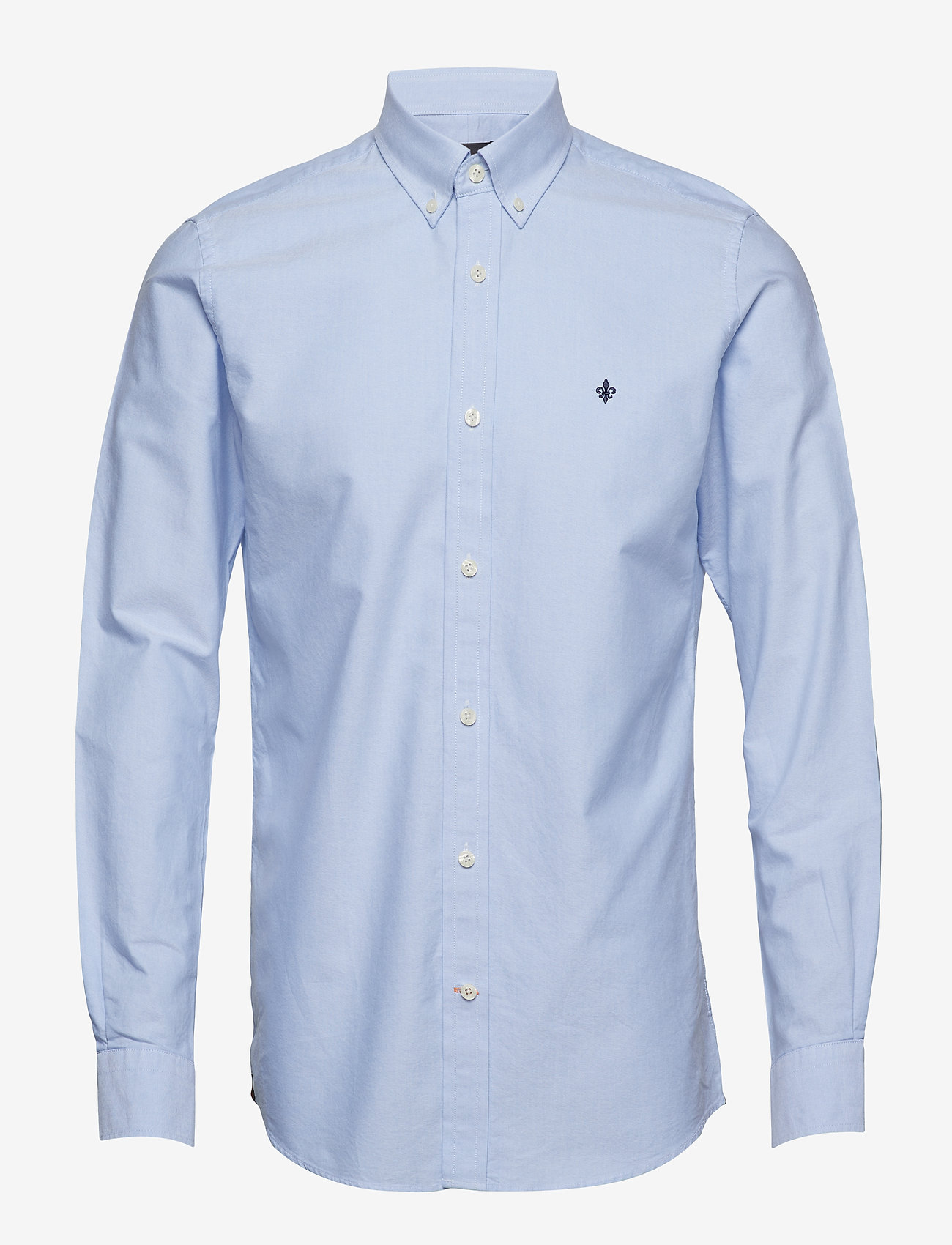 Morris - Oxford Button Down Shirt - oxford skjorter - light blue - 1