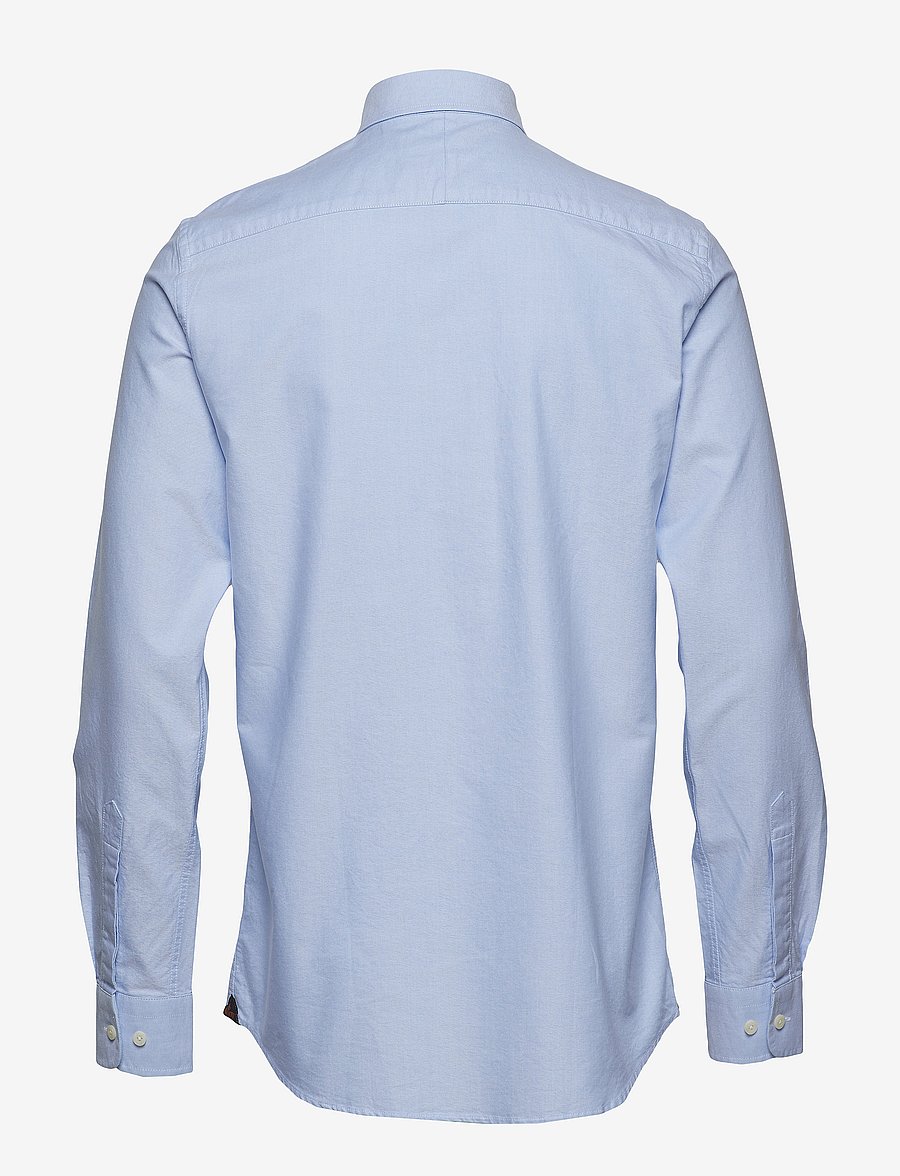 Morris - Oxford Button Down Shirt - oxford shirts - light blue - 2