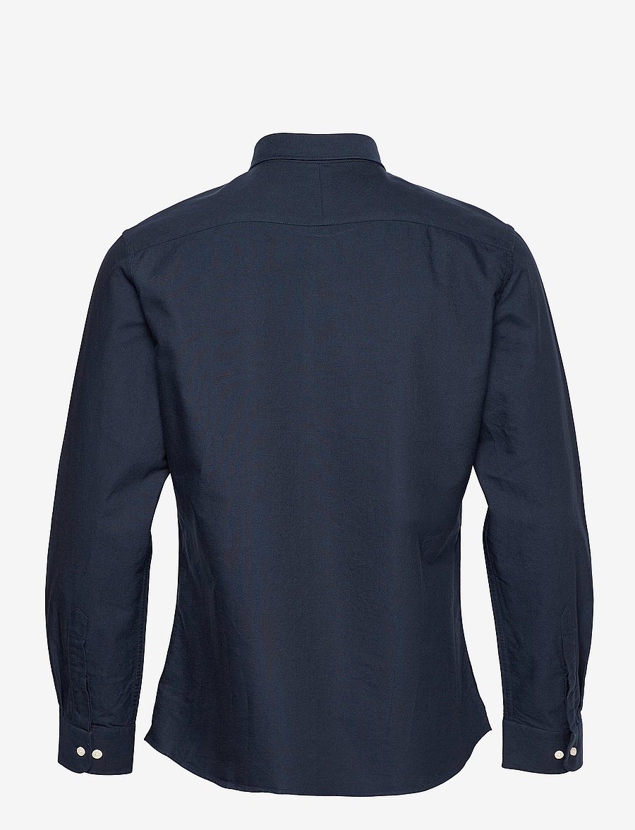 Morris - Oxford Button Down Shirt - oxfordi särgid - navy - 1