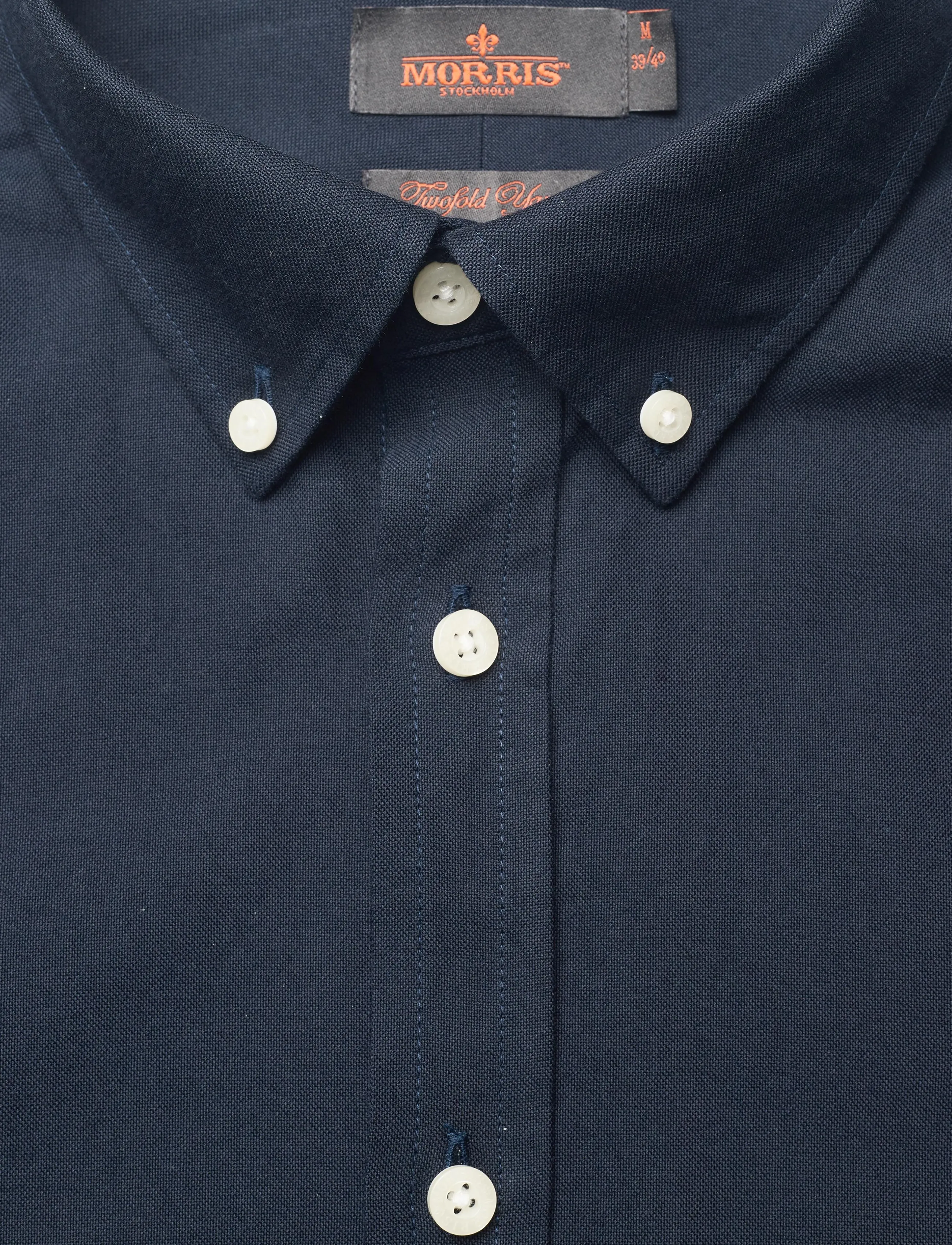 Morris - Oxford Button Down Shirt - oxford-hemden - navy - 2