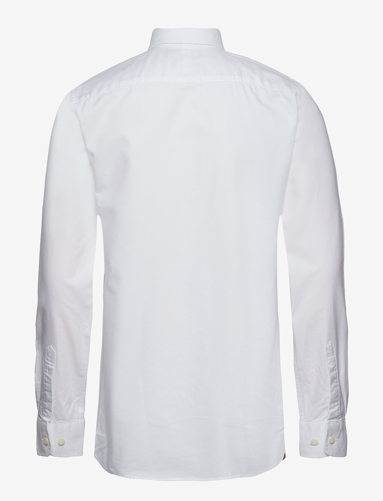 Morris - Oxford Button Down Shirt - oxford-skjortor - white - 2
