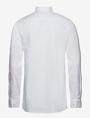Morris - Oxford Button Down Shirt - basic shirts - white - 1