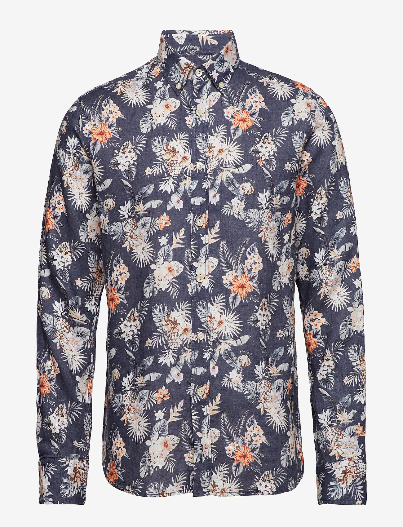 Morris - Bradley Button Down Shirt - blue - 0