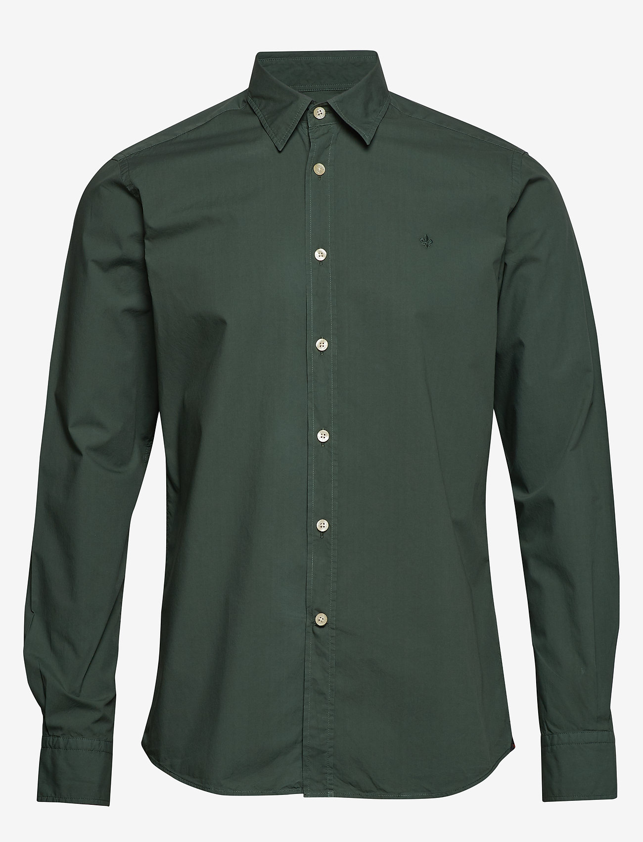 Morris - Niccolo Classic Collar Shirt - green - 0