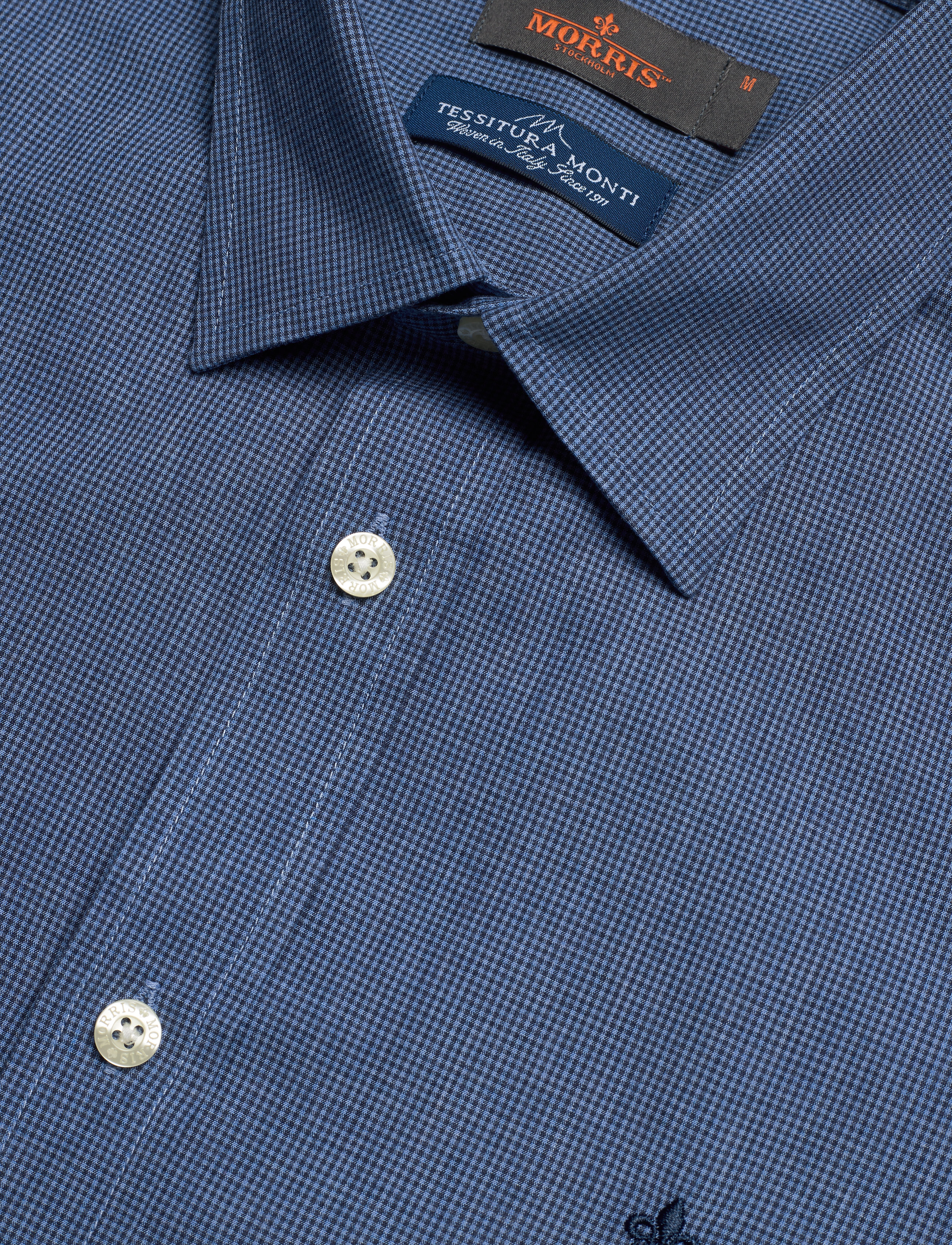 Morris - Daniele Classic Collar Shirt - blue - 3
