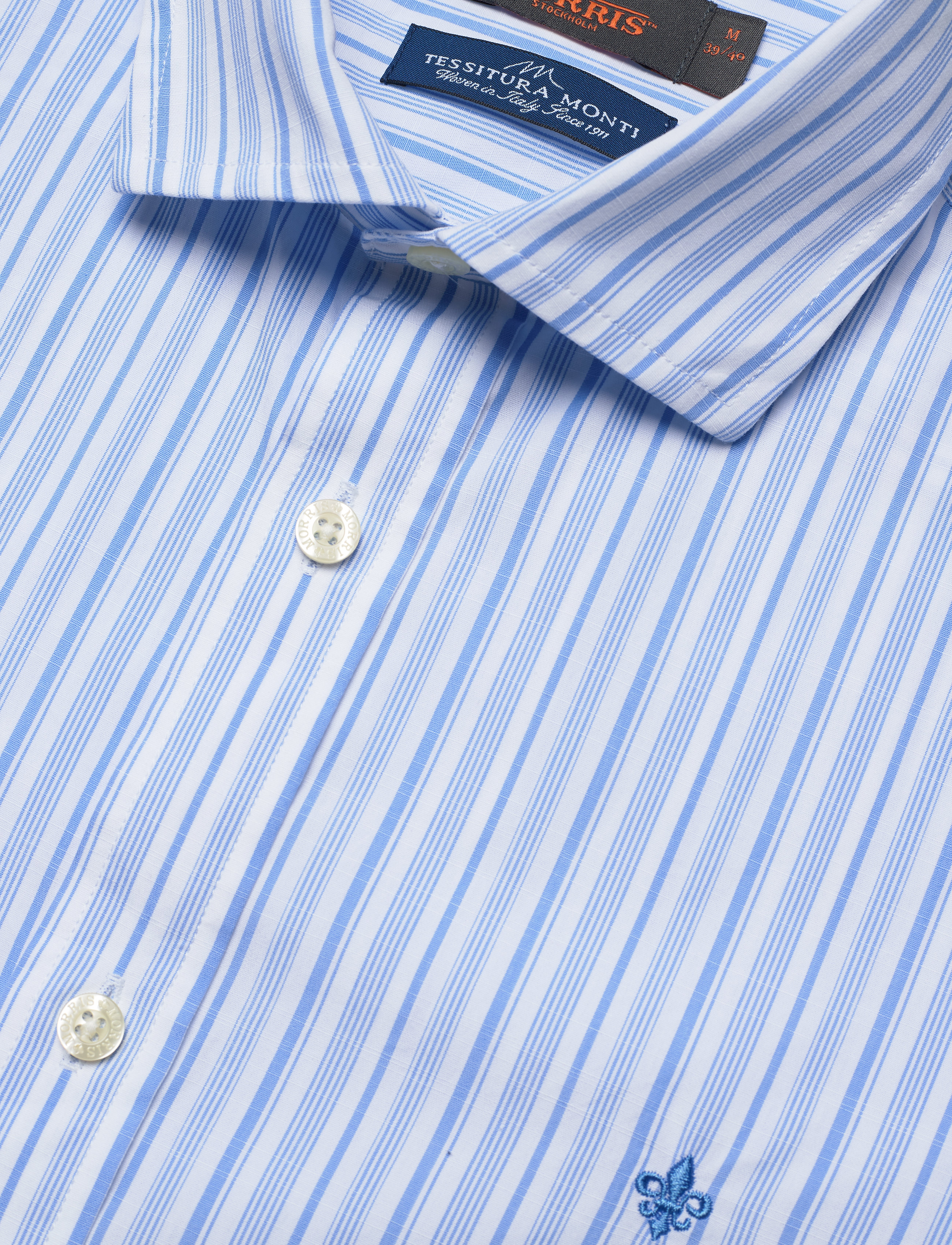 Morris - Cicero Spread Collar Shirt - light blue - 3