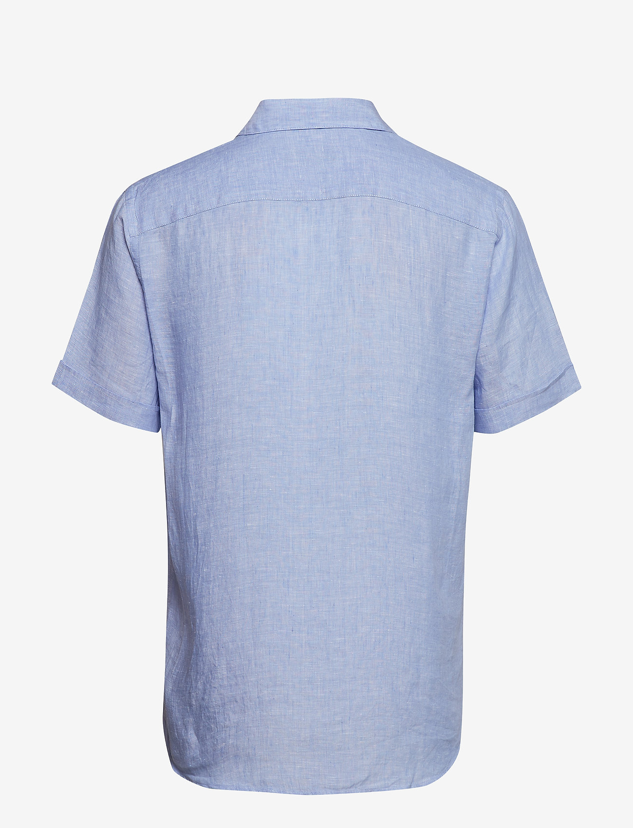 Morris - Harper Bowling Linen Shirt - light blue - 1
