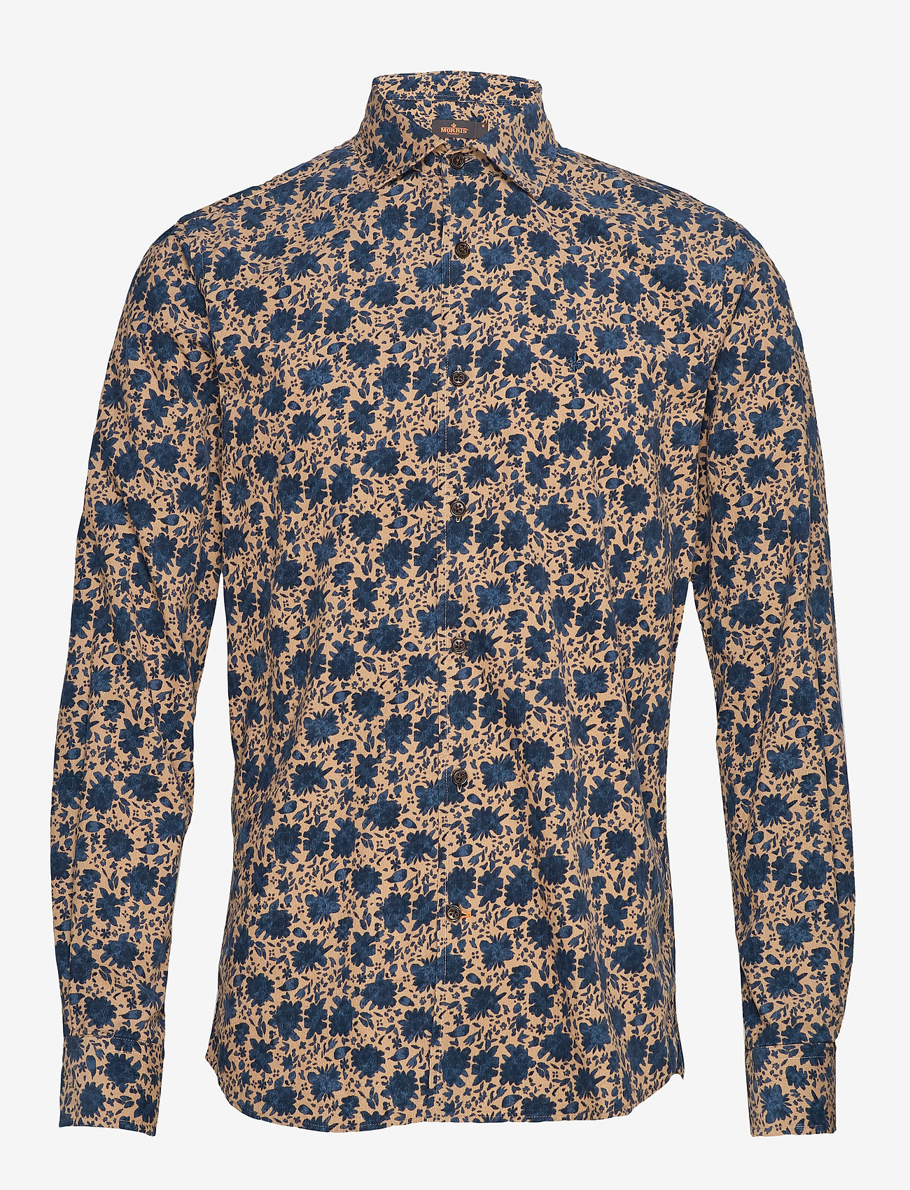 Morris - Matteo Spread Collar Shirt - blue - 0