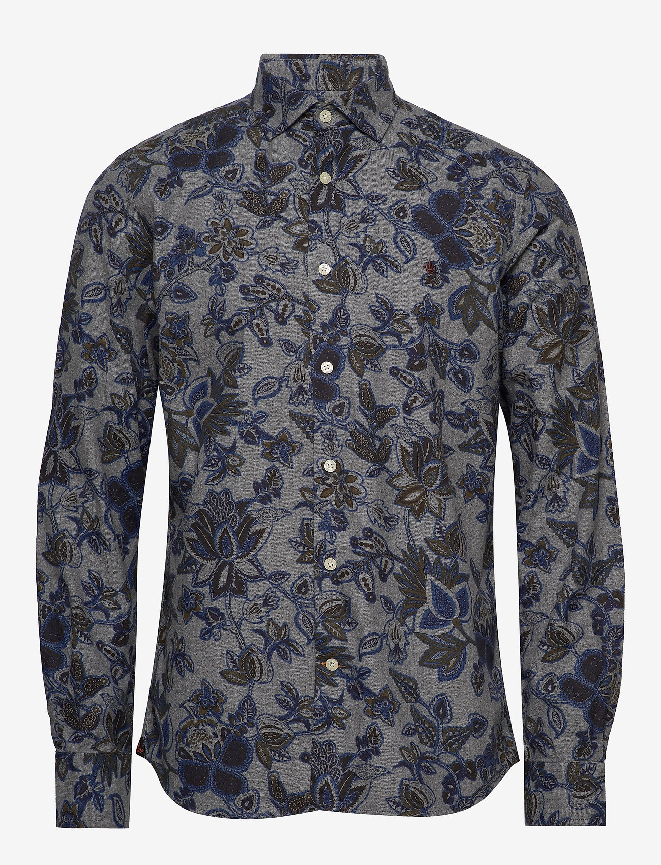 Morris - Hadwin Spread Collar Shirt - green - 0