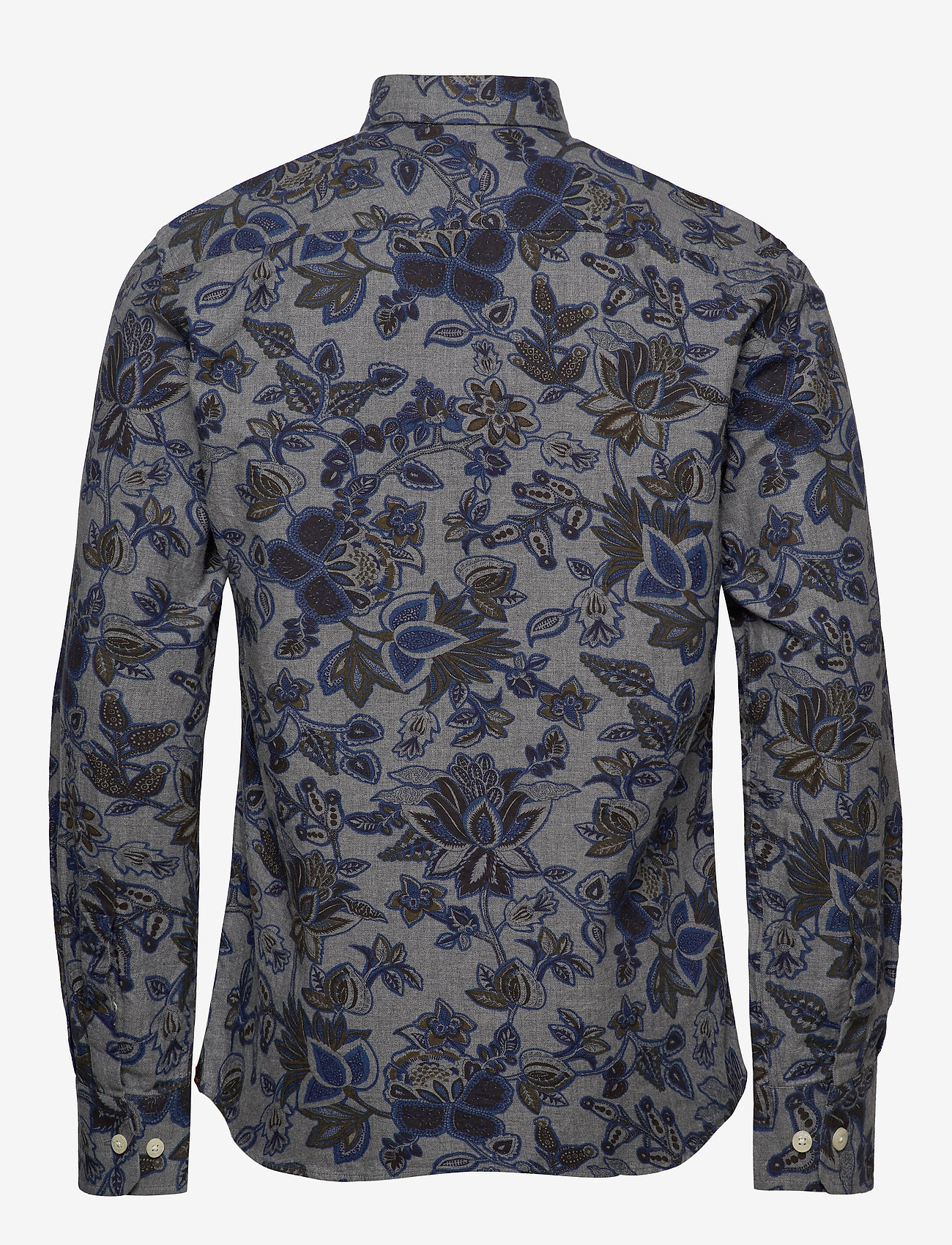 Morris - Hadwin Spread Collar Shirt - green - 1