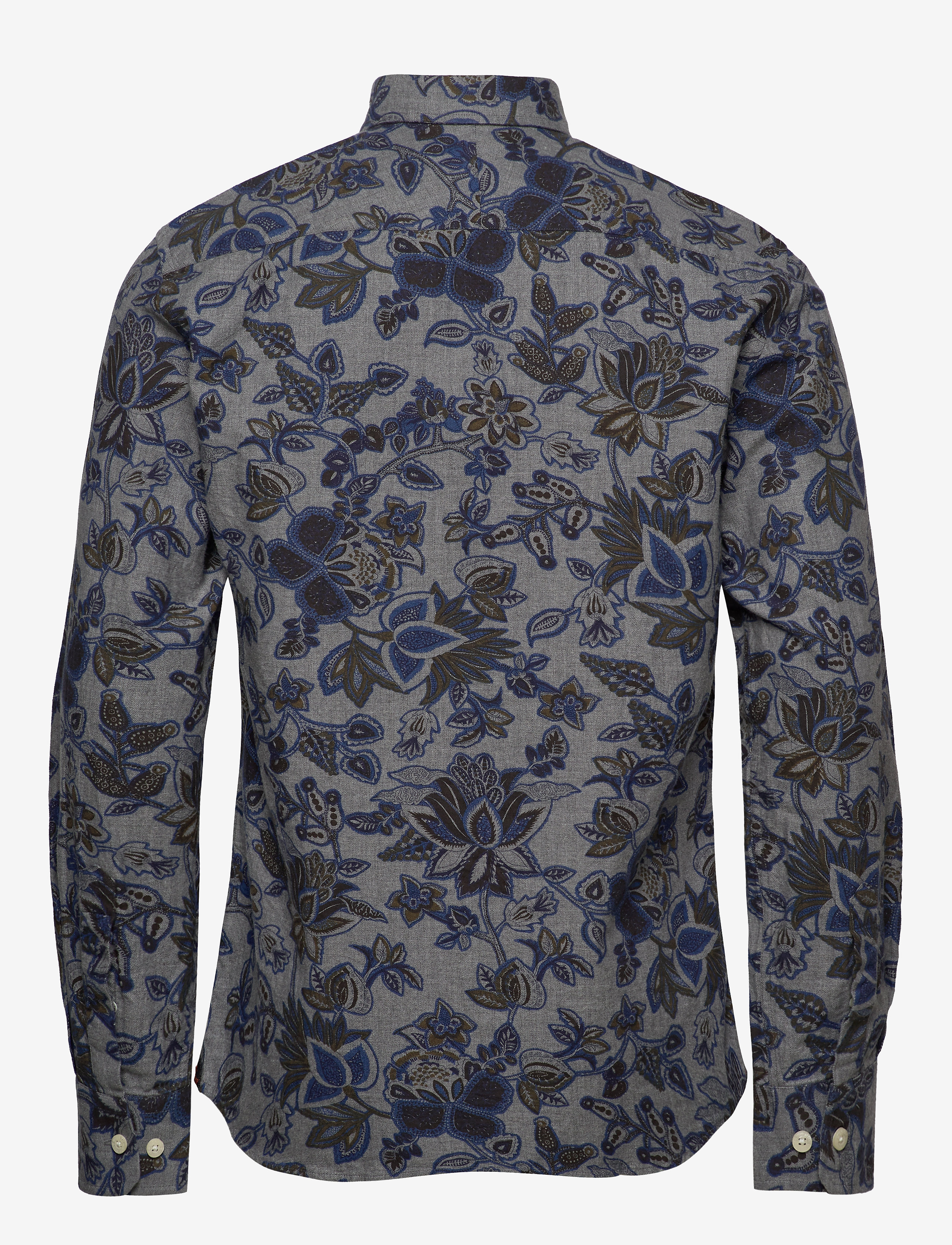 Morris - Hadwin Spread Collar Shirt - green - 1