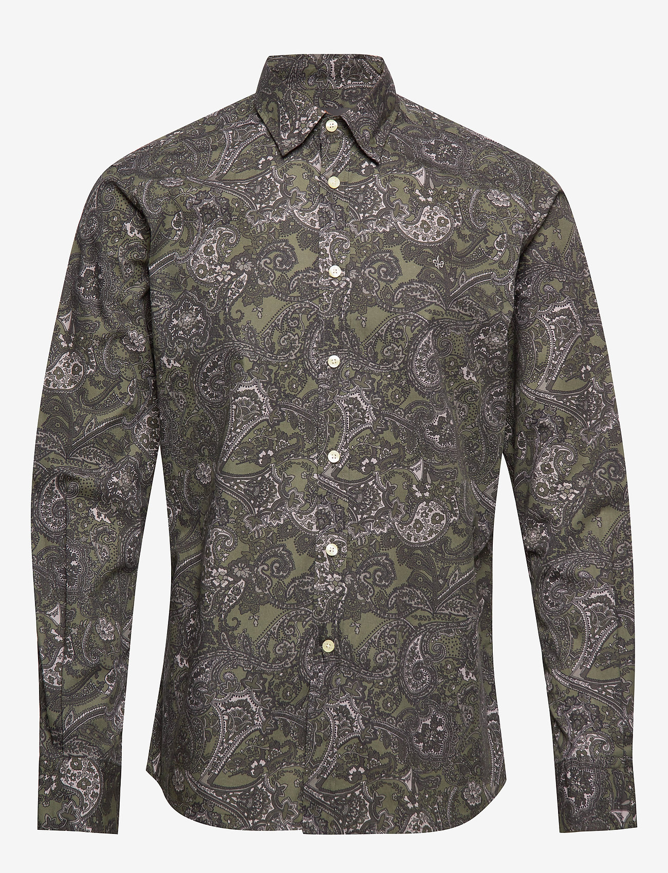 Montaron Button Under Shirt - OLIVE