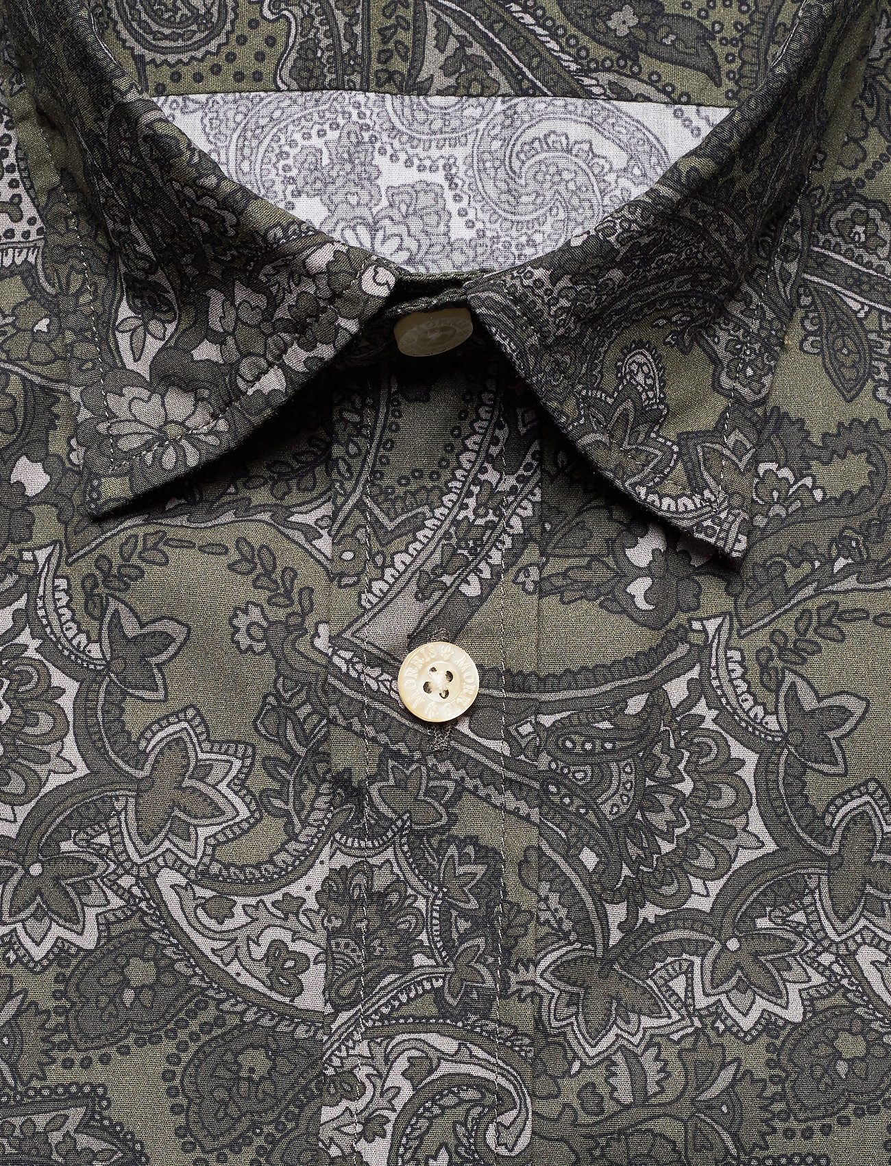 Morris - Montaron Button Under Shirt - olive - 2