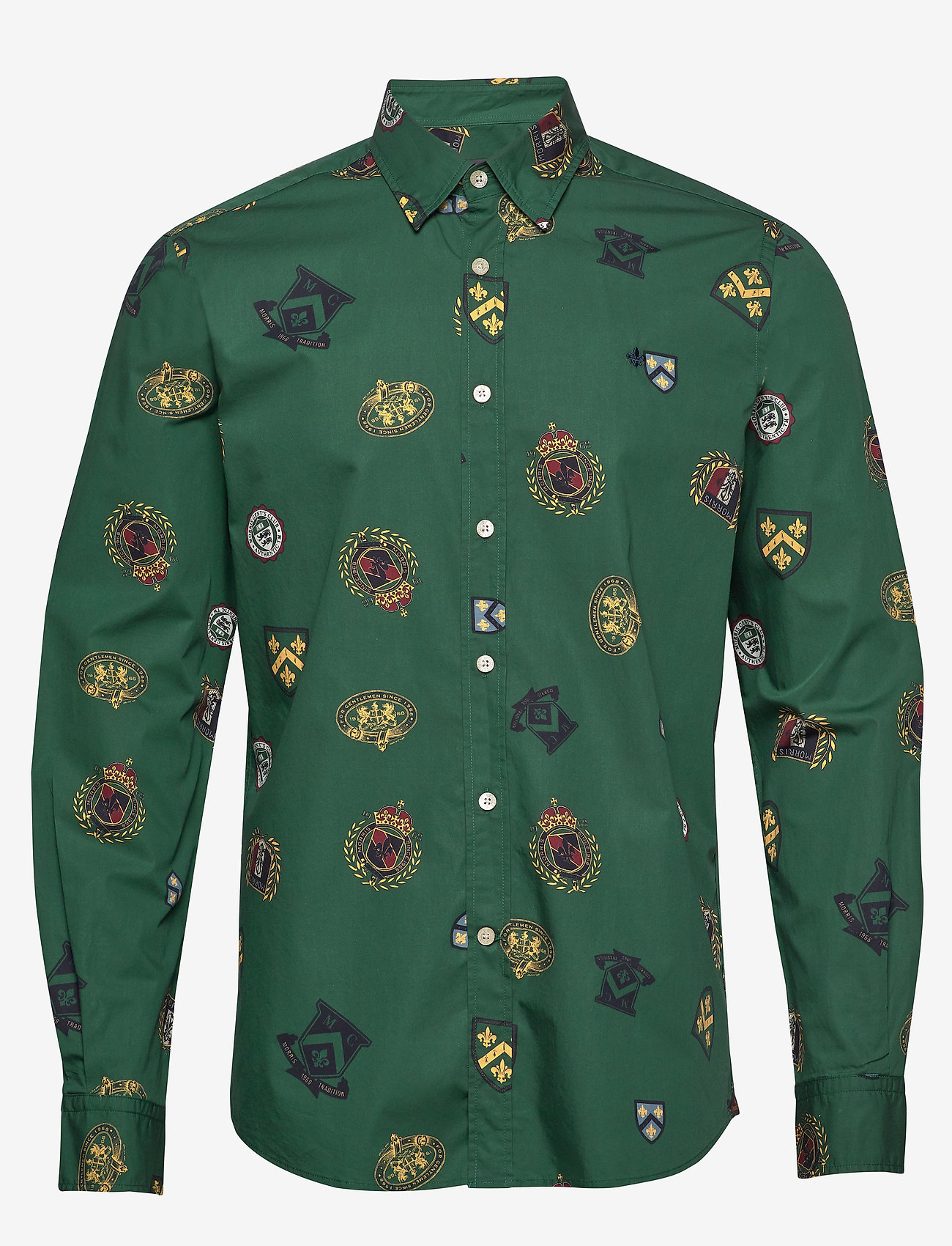 Ivan Button Under Shirt - GREEN