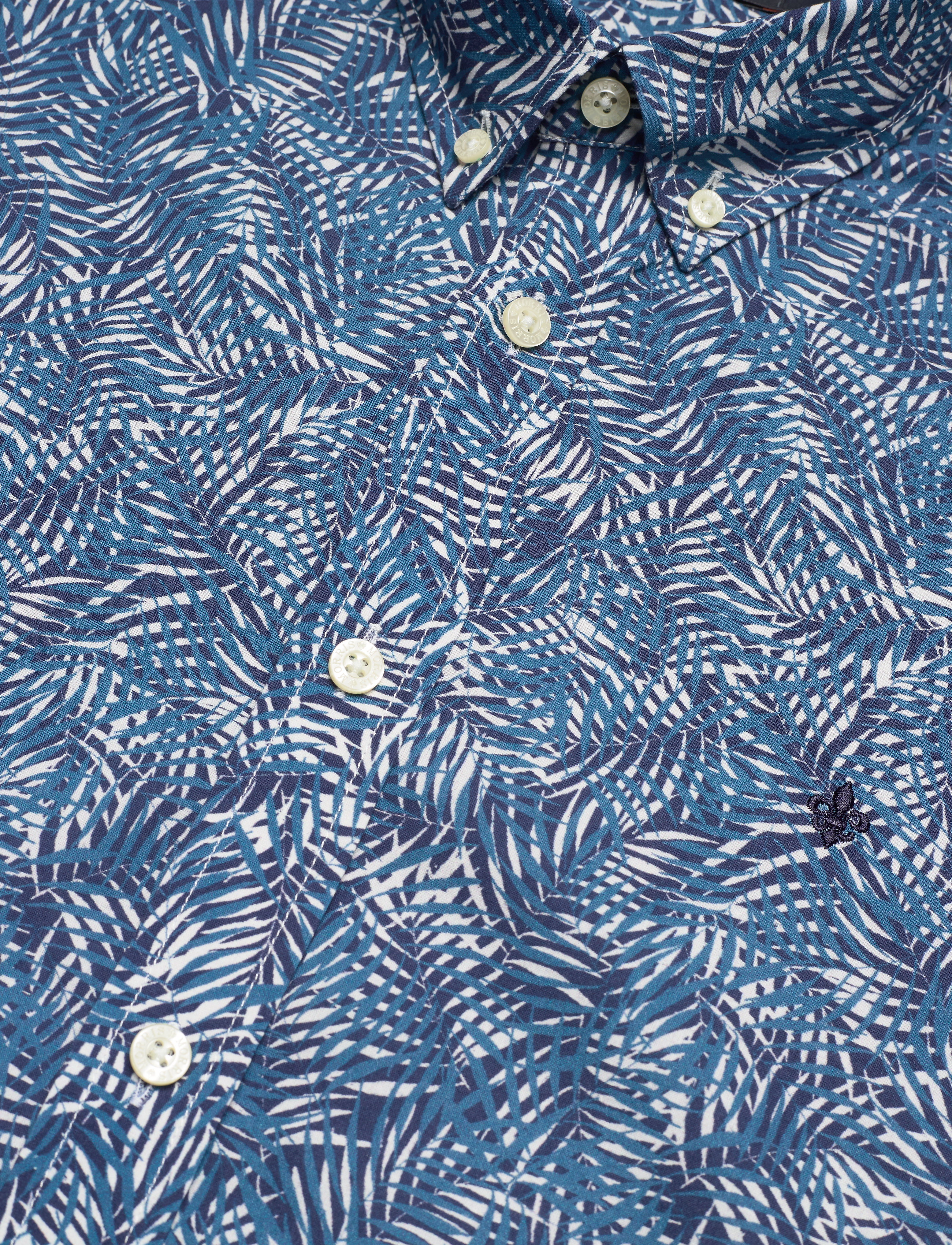 Morris - Theodore Button Down Shirt - blue - 3