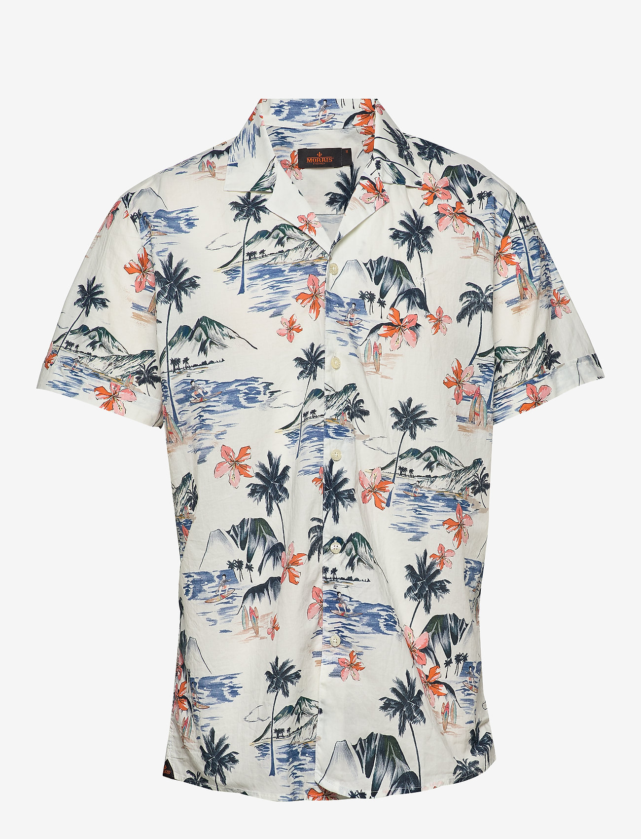 Morris - David Bowling Shirt - off white - 0