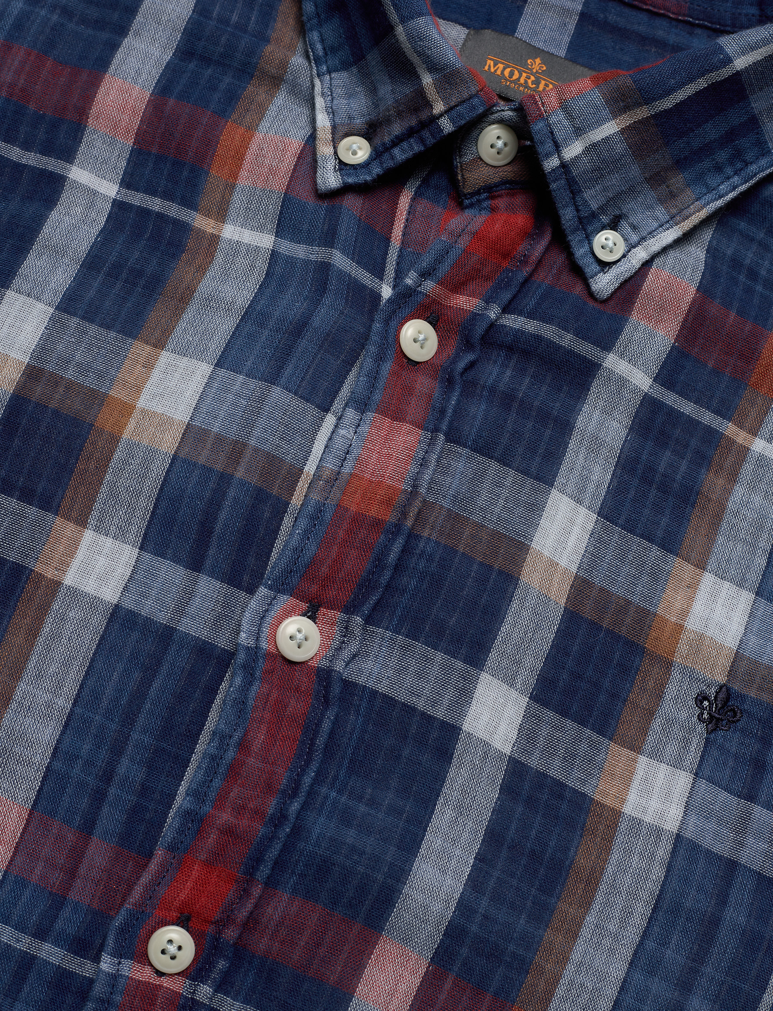 Morris - Liam Button Down Shirt - blue - 3