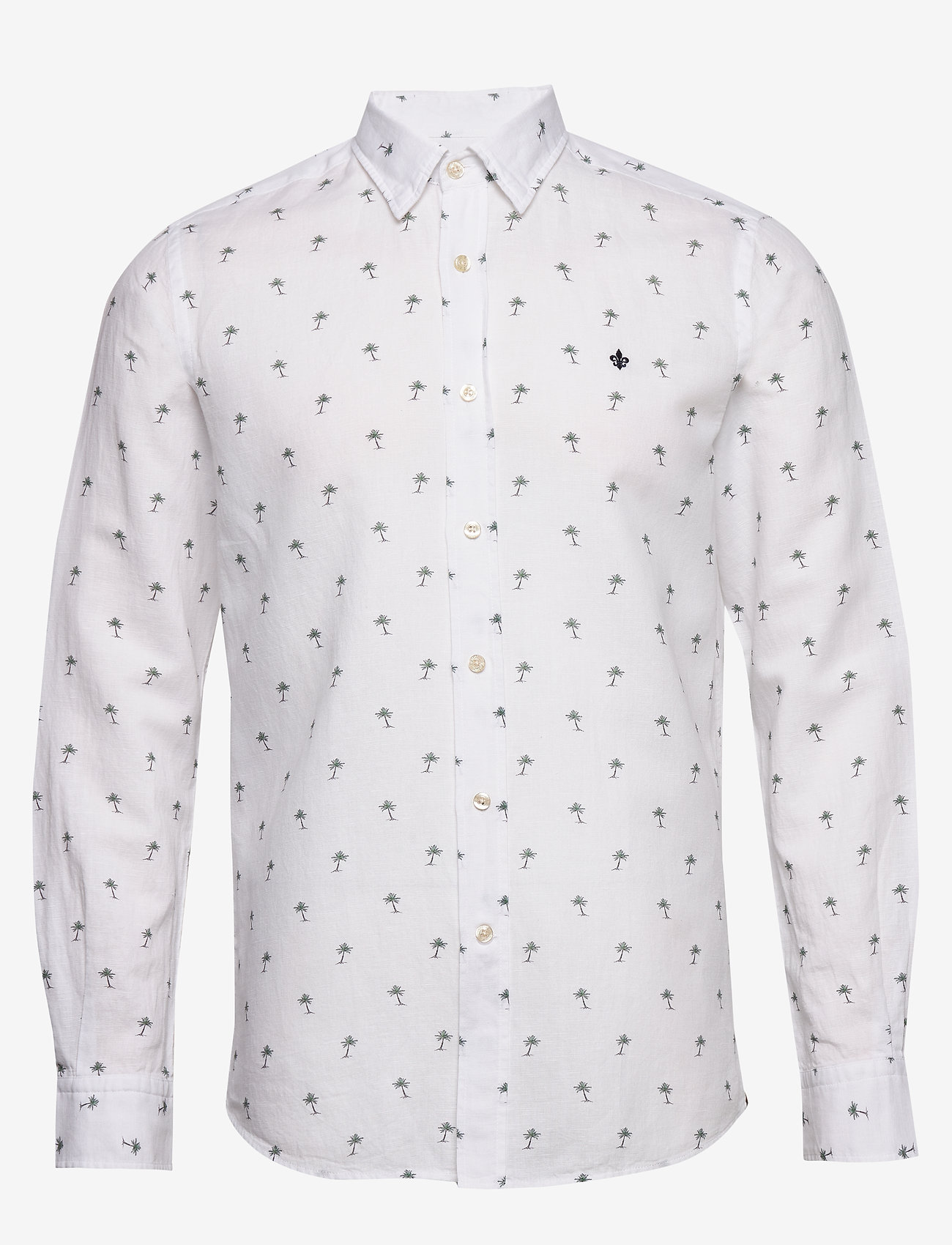 Matthew Button Under Shirt - WHITE