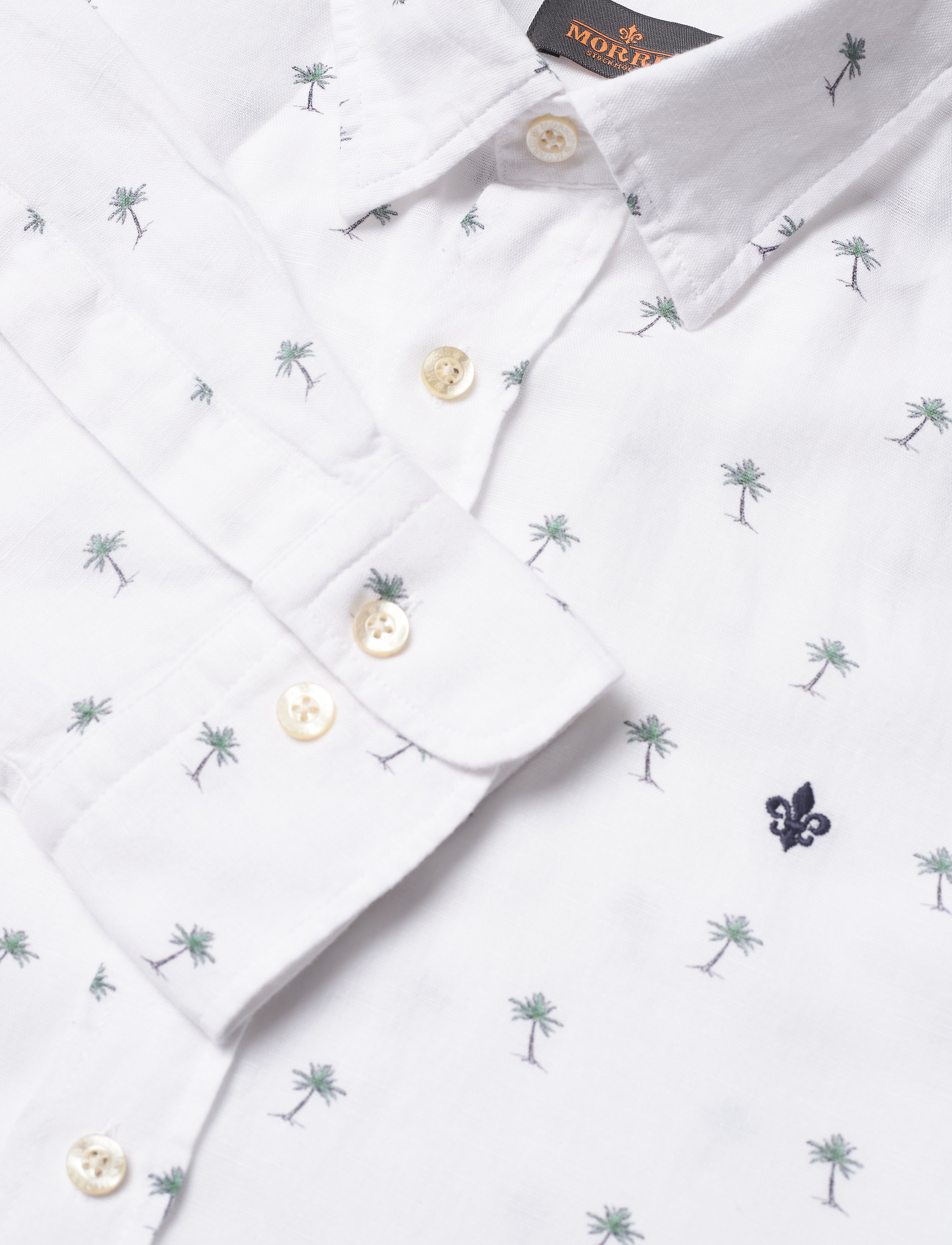Morris - Matthew Button Under Shirt - white - 3