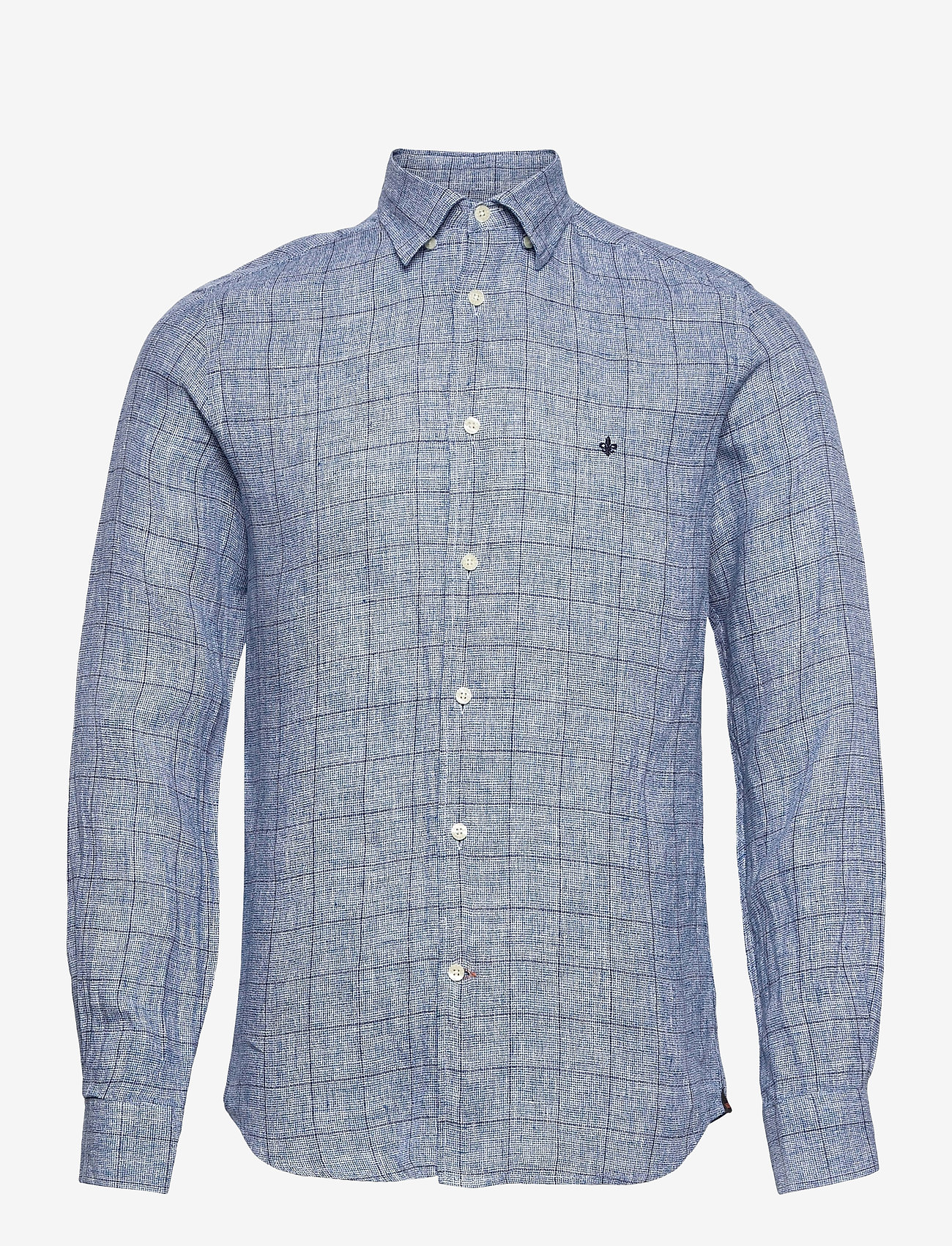 Morris - Freddie Button Under Shirt - blue - 0