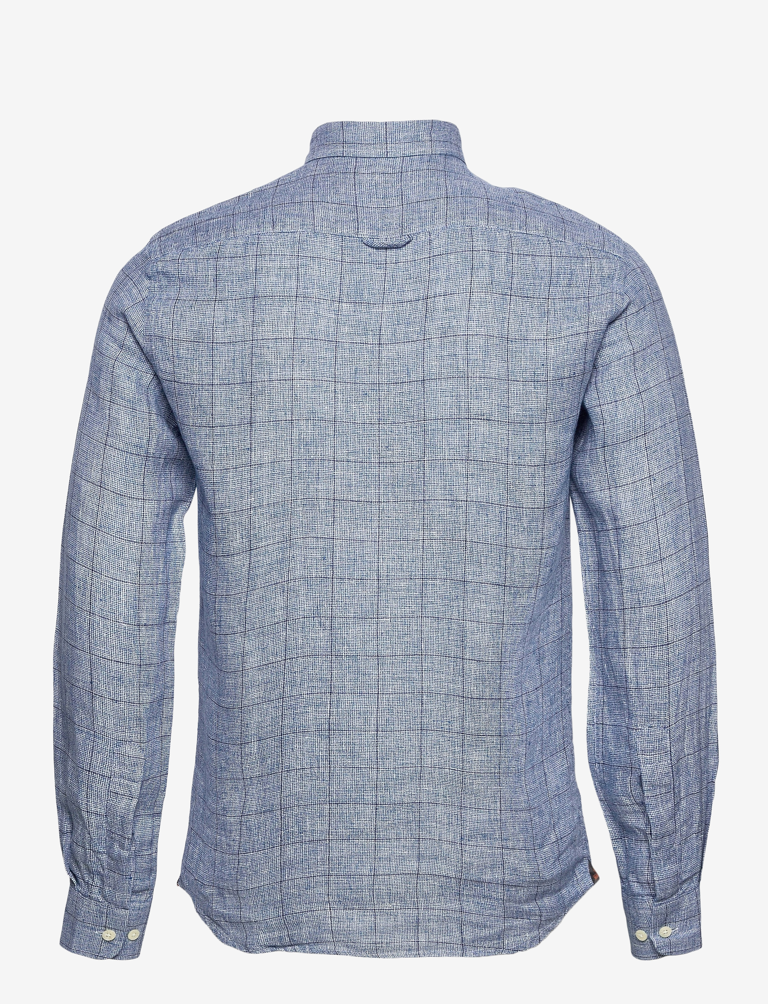 Morris - Freddie Button Under Shirt - blue - 1
