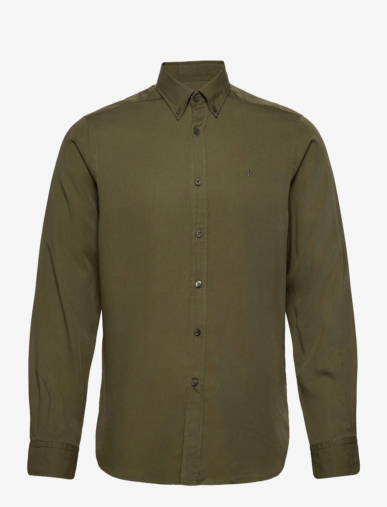 Morris - Winston Button Down Shirt - olive - 0