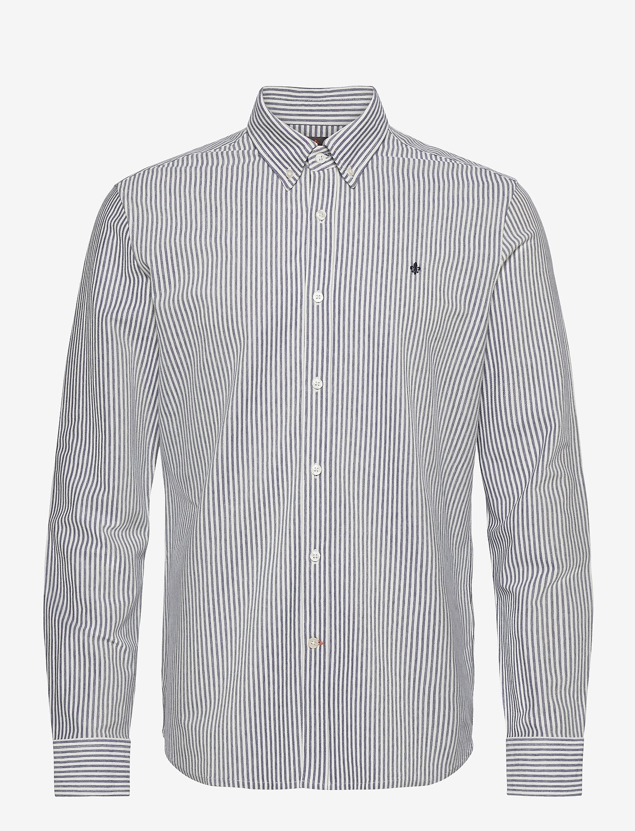 Morris - Ivory Jersey Shirt - blue - 0