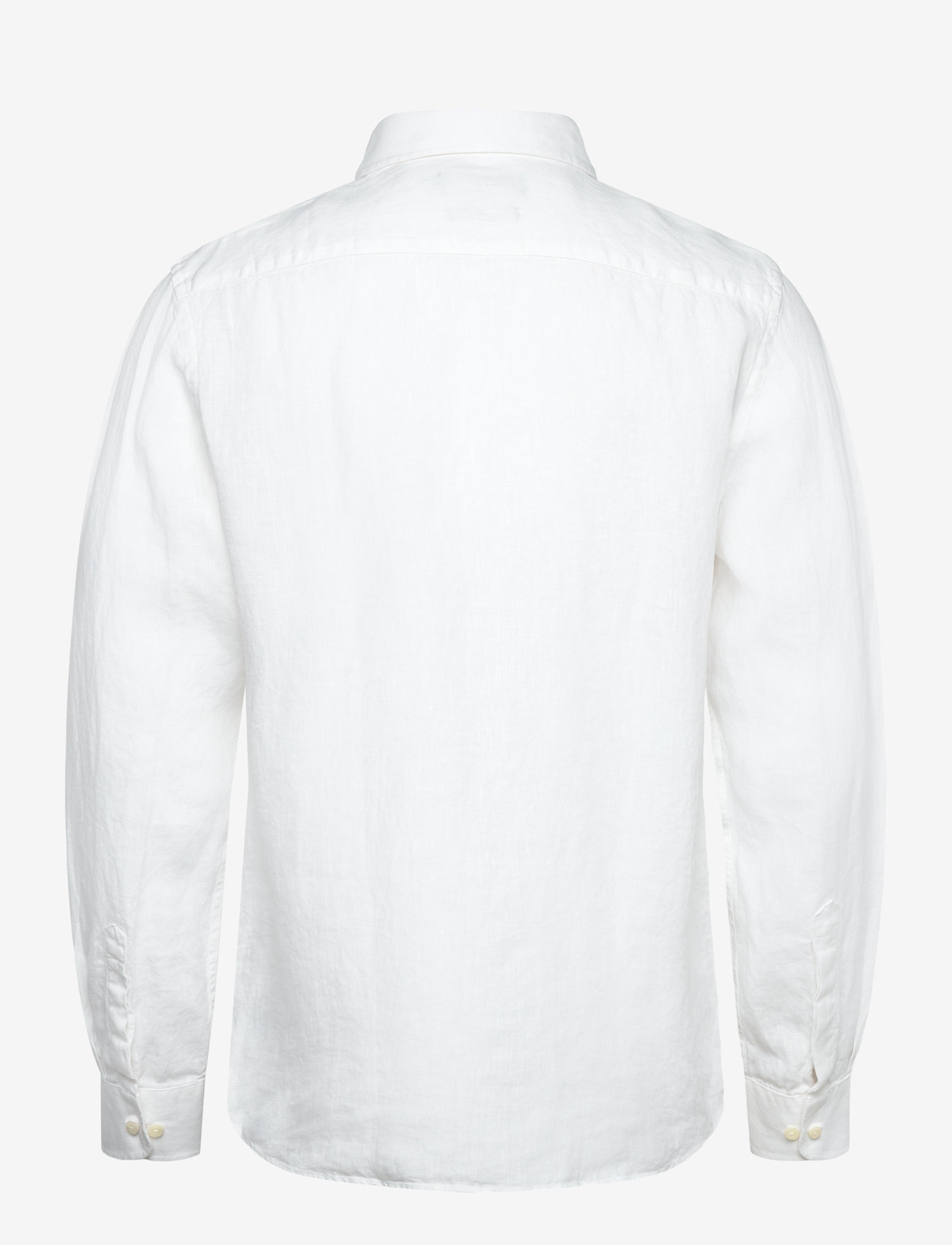 Morris - Douglas Linen Shirt-Classic Fit - pellavakauluspaidat - off white - 2