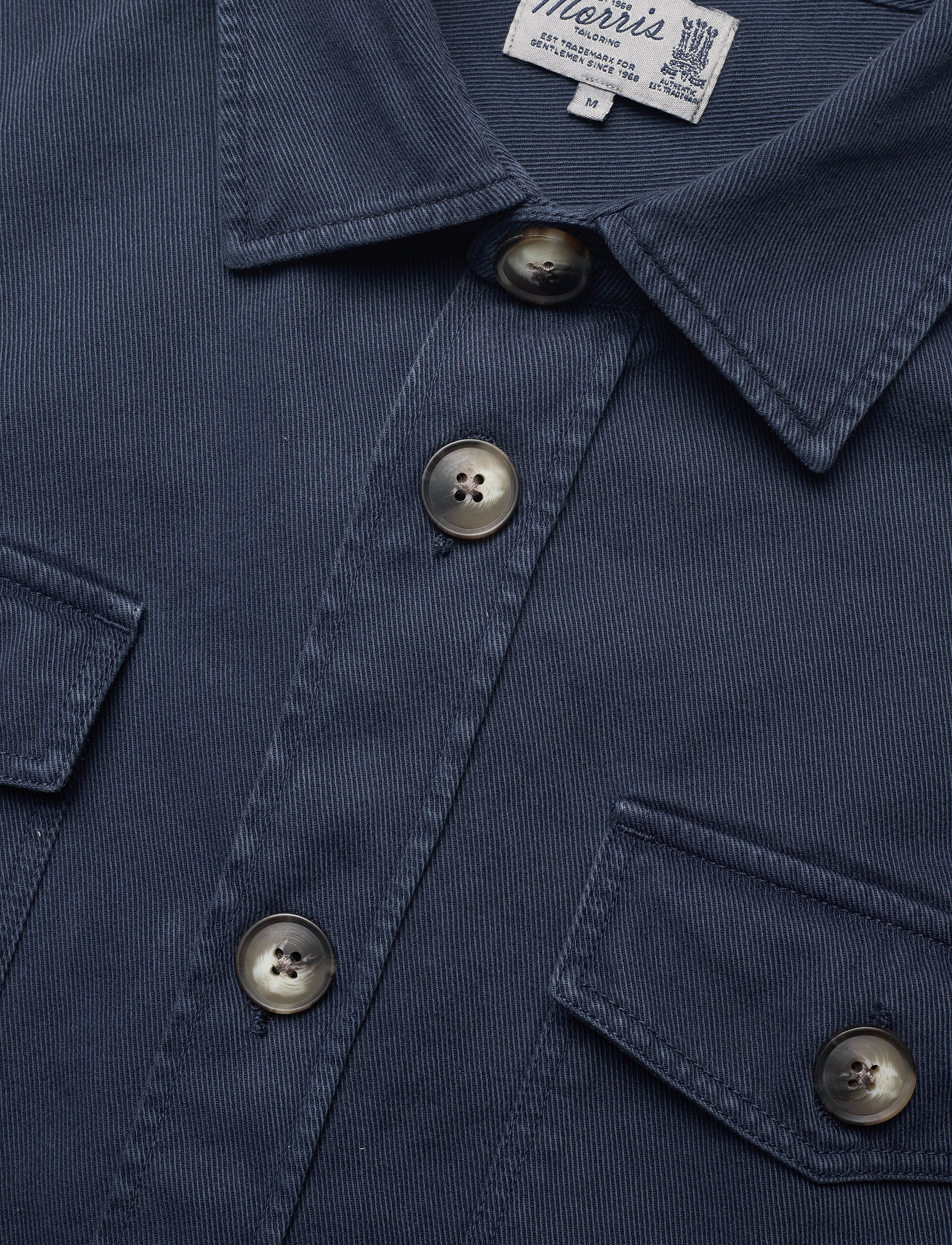 Morris - Sanford Shirt Jacket - blue - 2