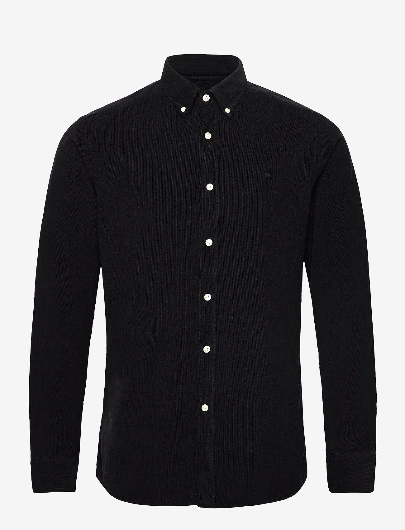 Morris - Douglas Cord BD Shirt - black - 0