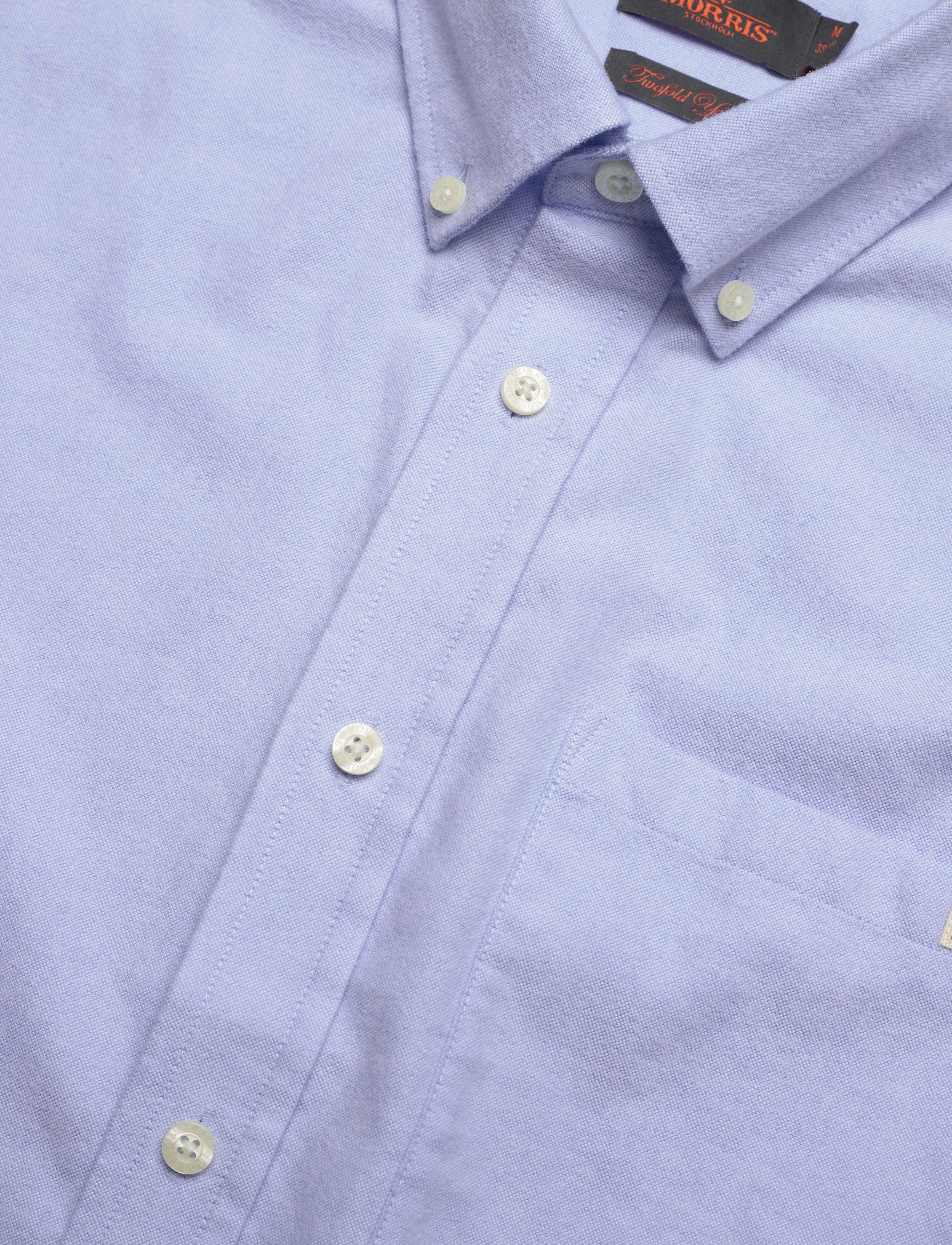 Morris - Original Brushed Oxford Shirt - light blue - 3