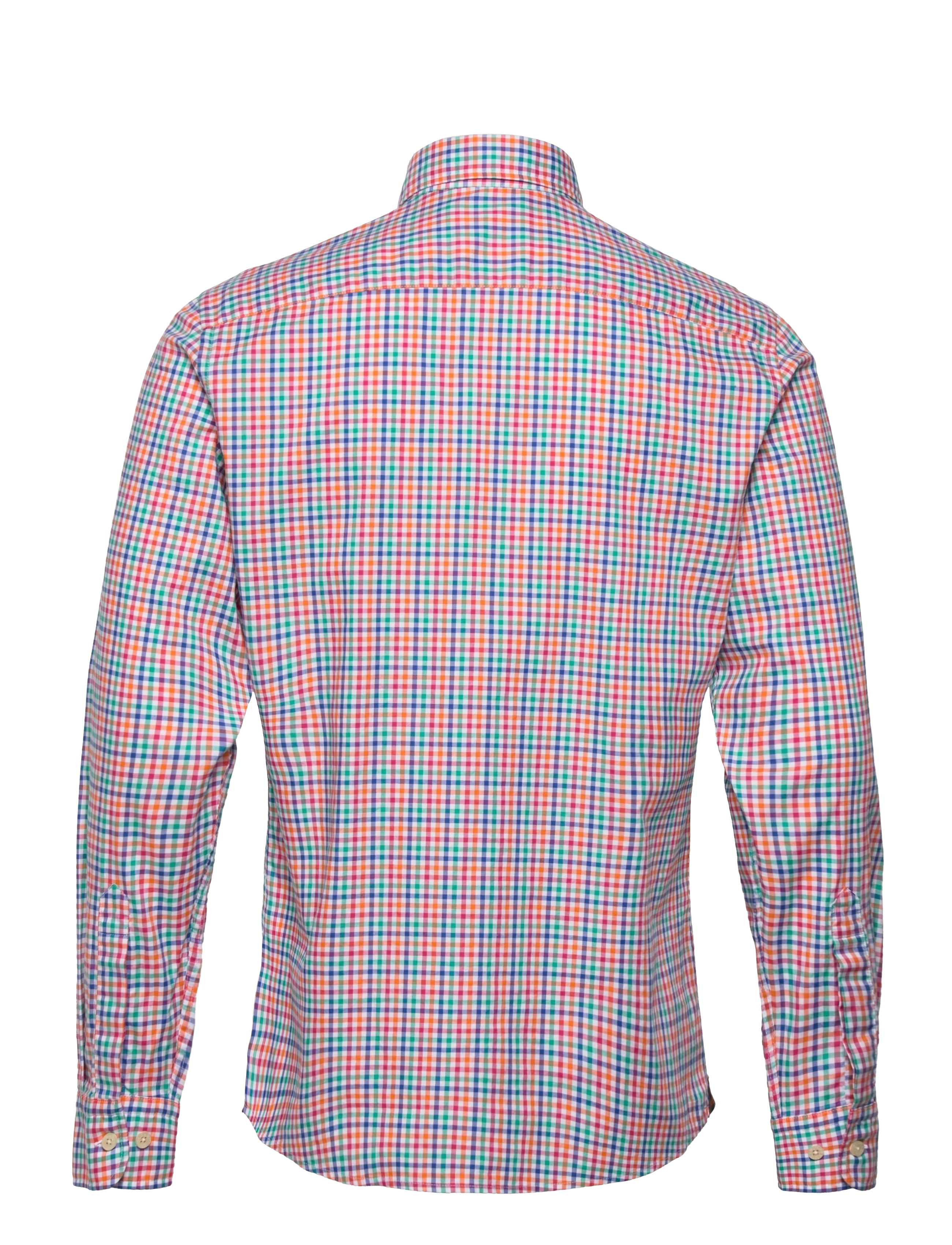 Morris - Summer Oxford Shirt BD - orange - 1