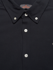 Morris - Ivory BD Jersey Shirt - basic skjorter - blue - 2