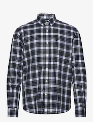 Morris - Tartan Twill Shirt BD - languoti marškiniai - blue - 0