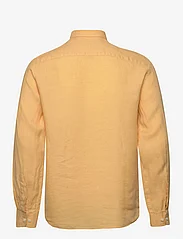 Morris - Douglas Linen BD Shirt - linneskjortor - yellow - 1