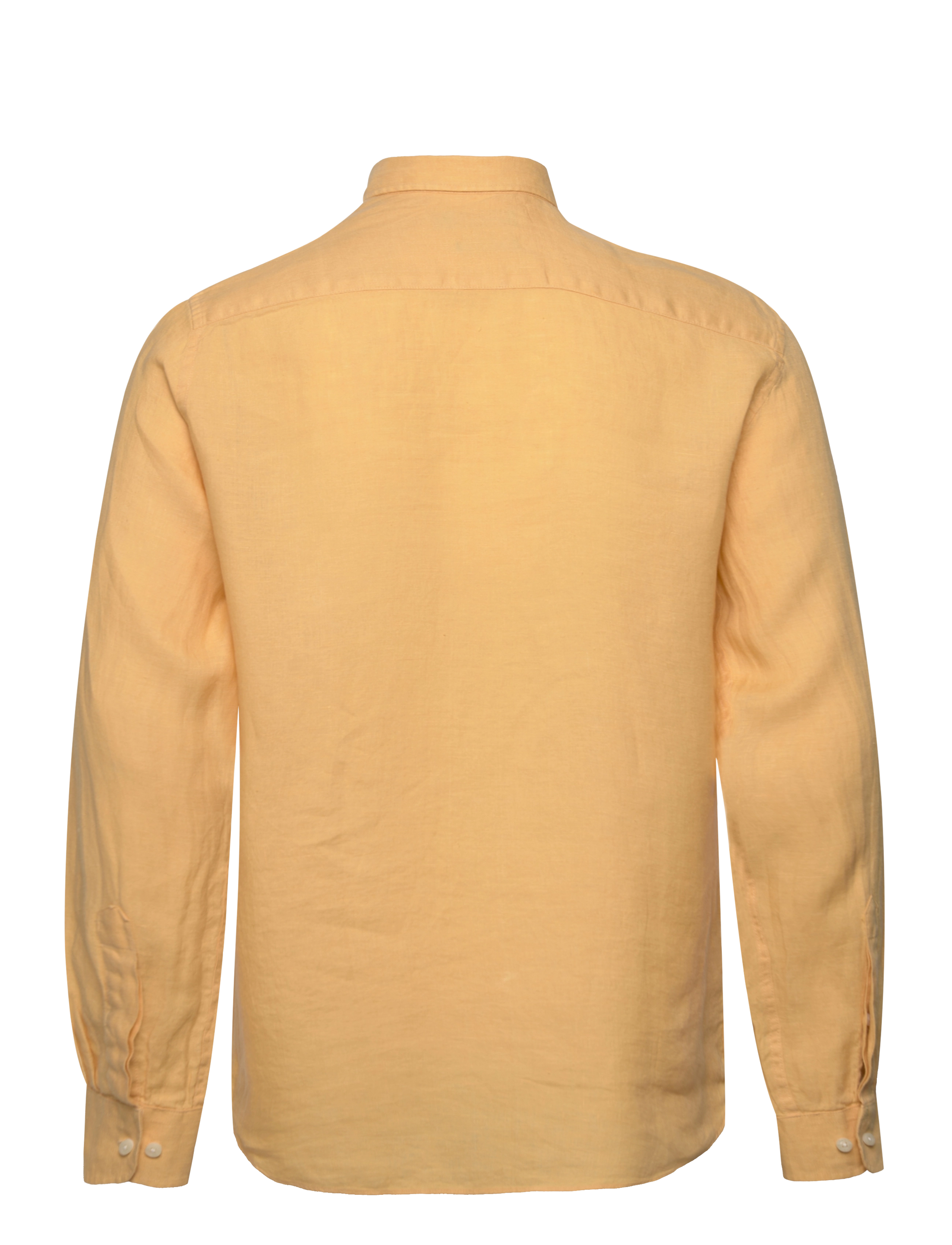 Morris - Douglas Linen BD Shirt - yellow - 1