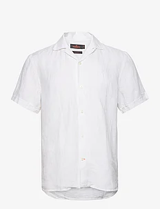 Short Sleeve Linen Shirt, Morris