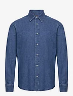 William Denim Shirt - BLUE