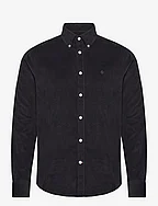 Douglas Cord Shirt - BLACK