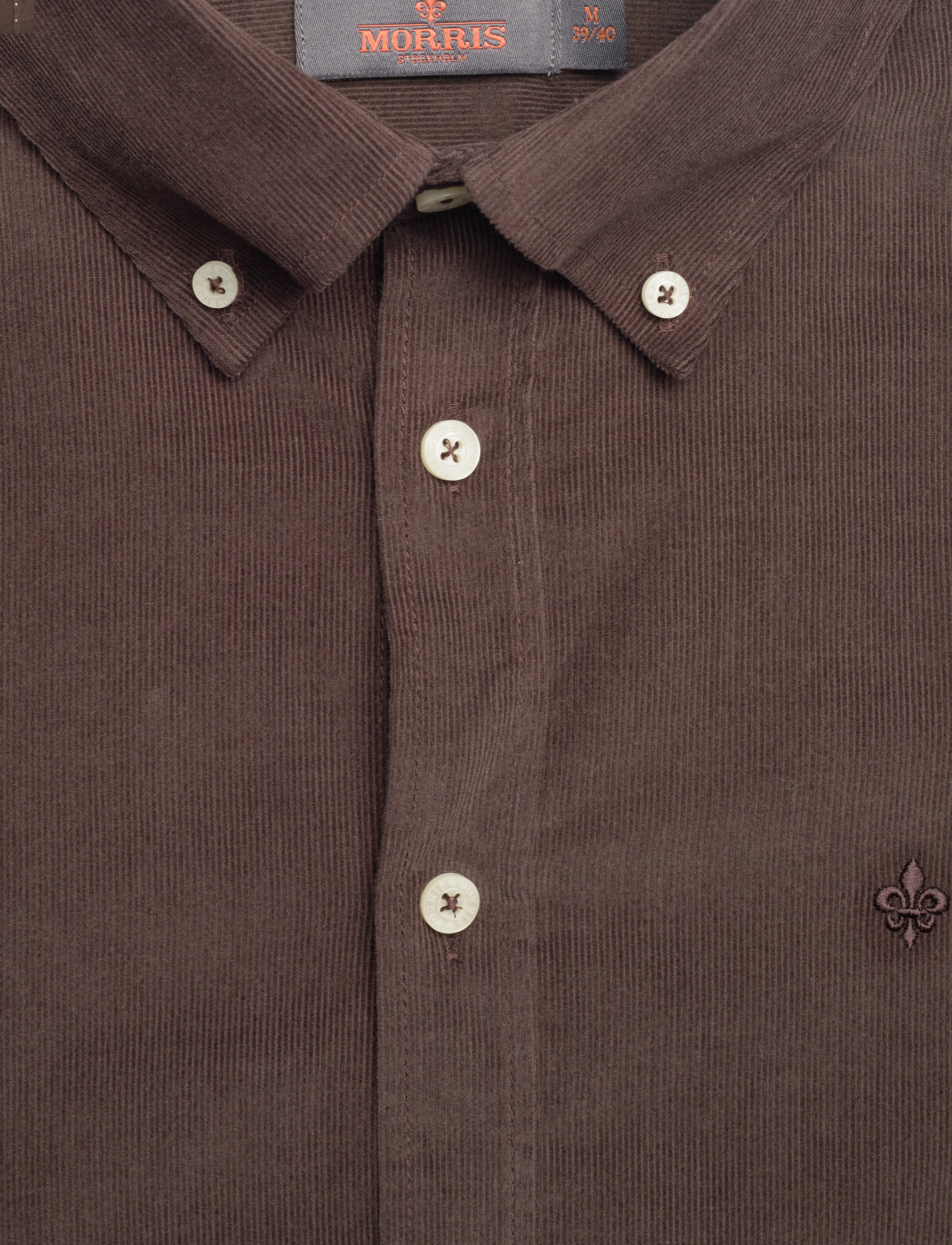 Morris - Douglas Cord Shirt - brown - 2