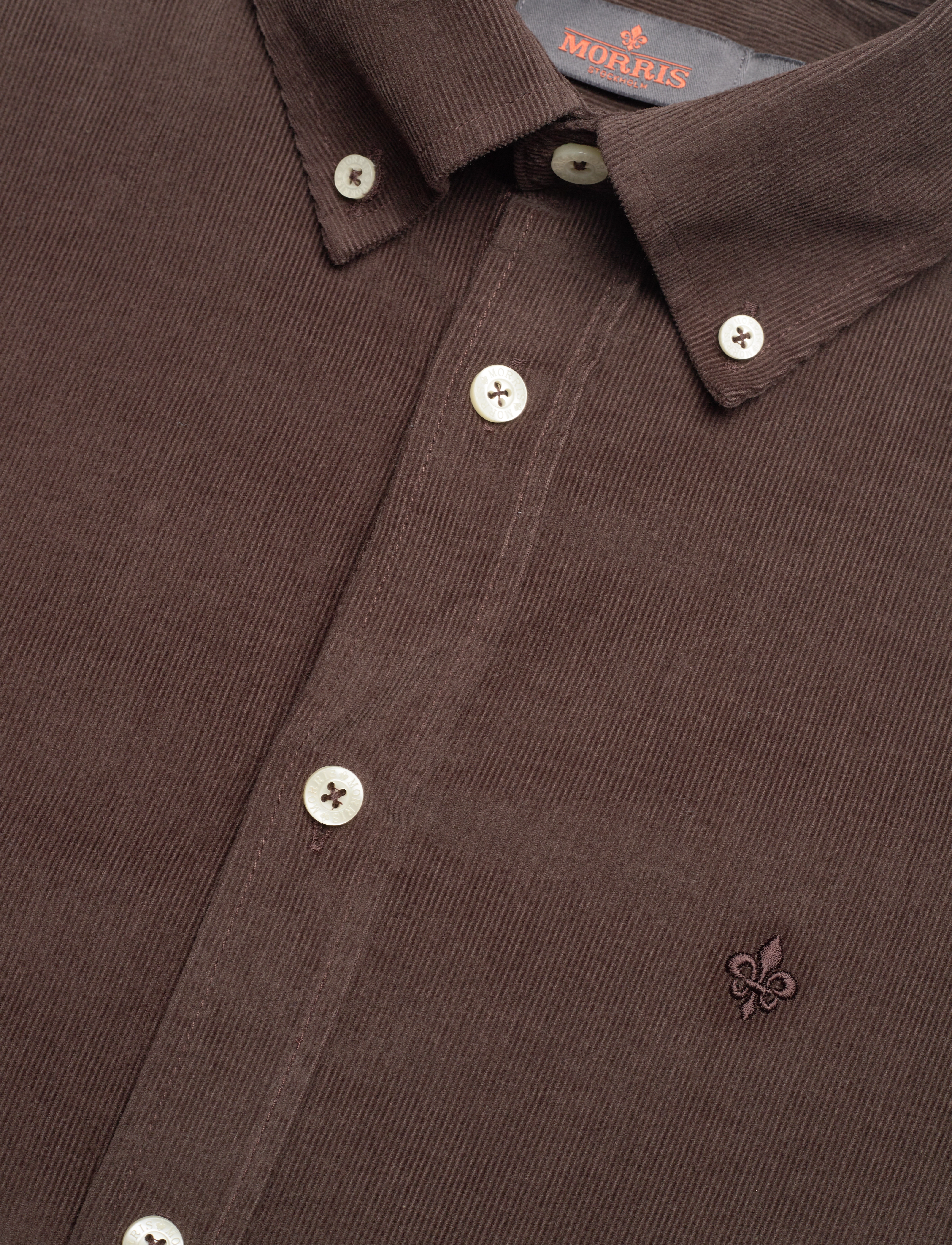 Morris - Douglas Cord Shirt - brown - 3