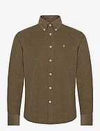 Douglas Cord Shirt - OLIVE