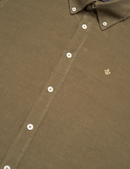 Morris - Douglas Cord Shirt - velvet särgid - olive - 2