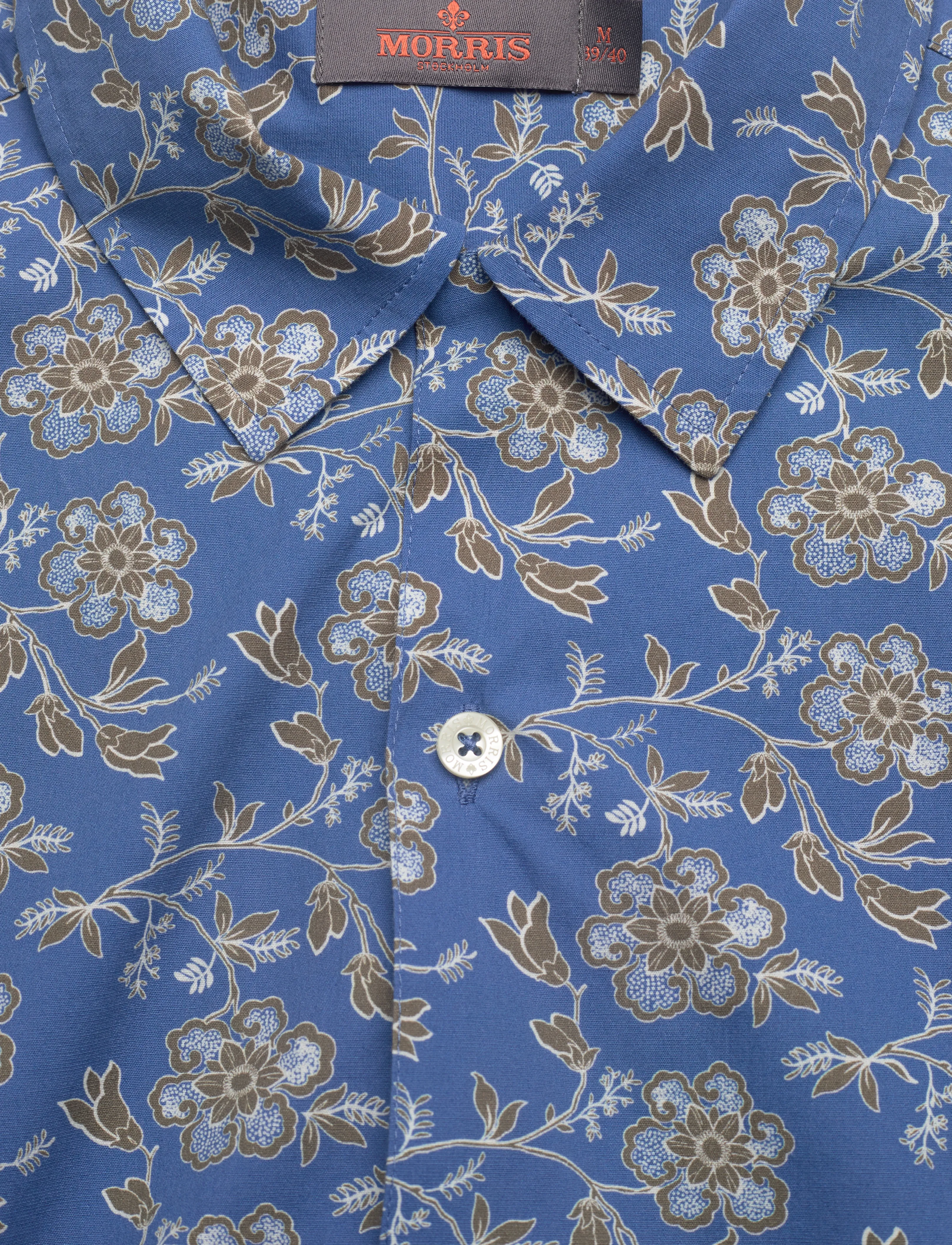 Morris - Printed Short Sleeve Shirt - blue - 2