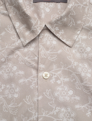 Morris - Printed Short Sleeve Shirt - kortärmade skjortor - khaki - 2